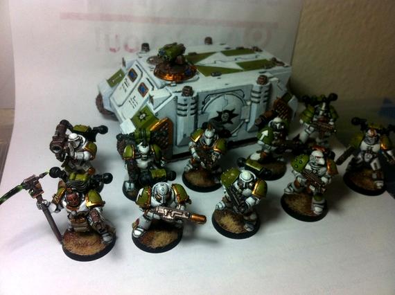 Death Guard, Pre Heresy, Space Marines, Tactical Squad