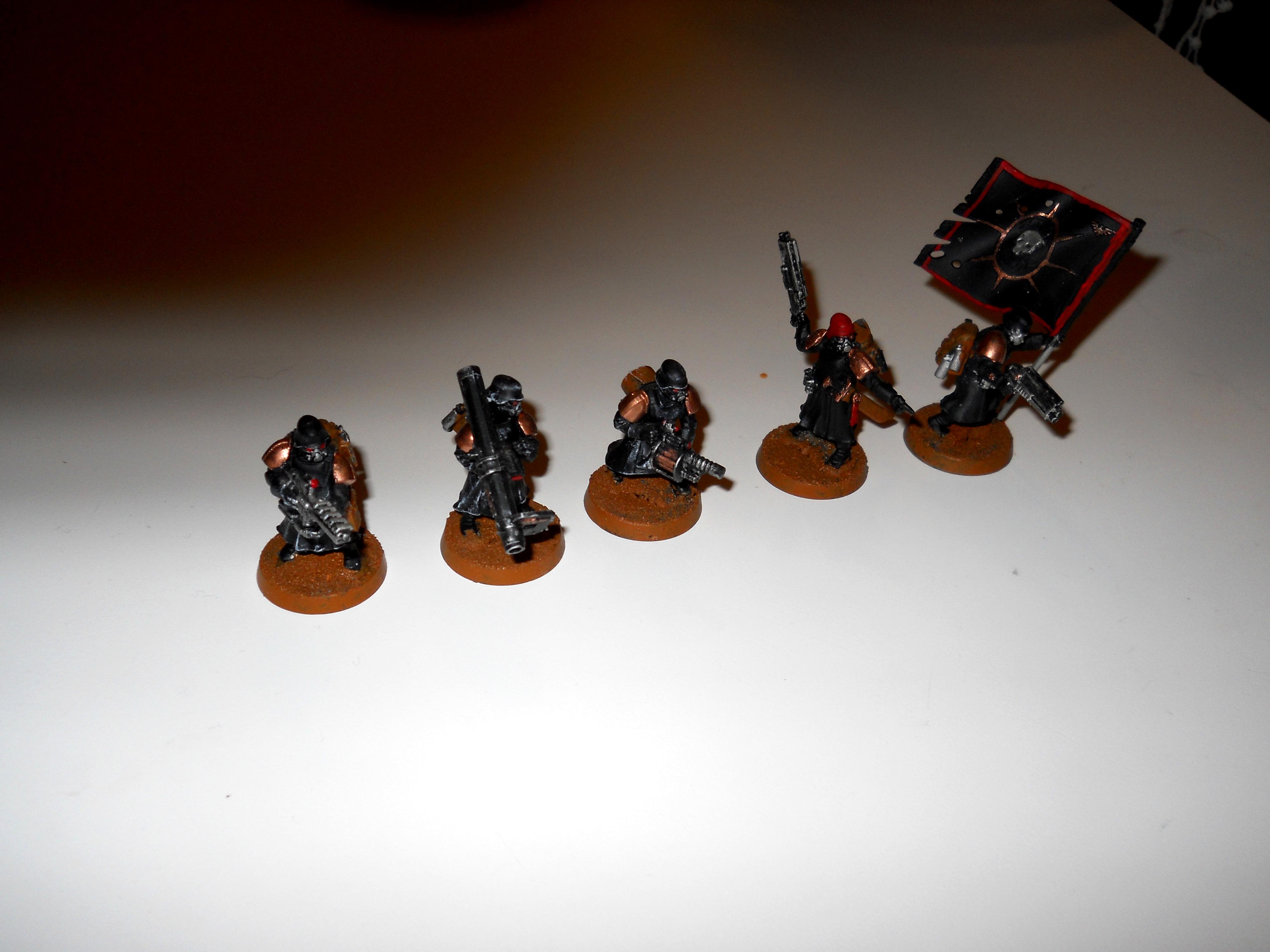 Guard Helghast command squad