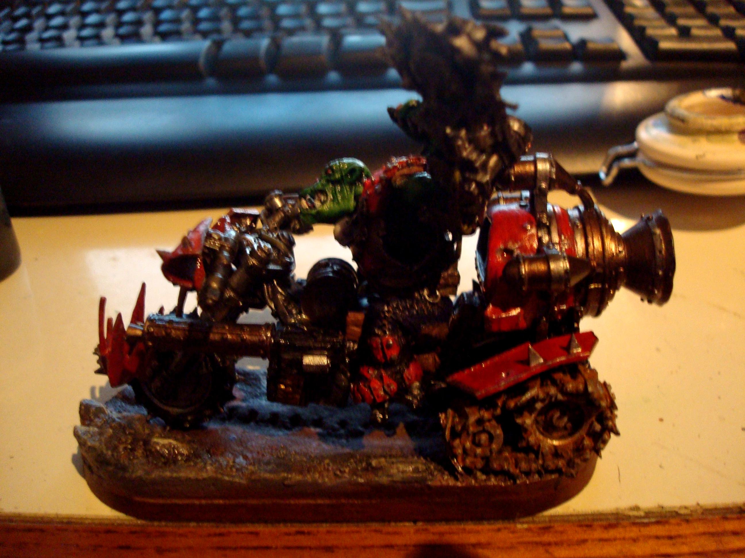 Bike, Forge World, Orks, Warbike, Warboss