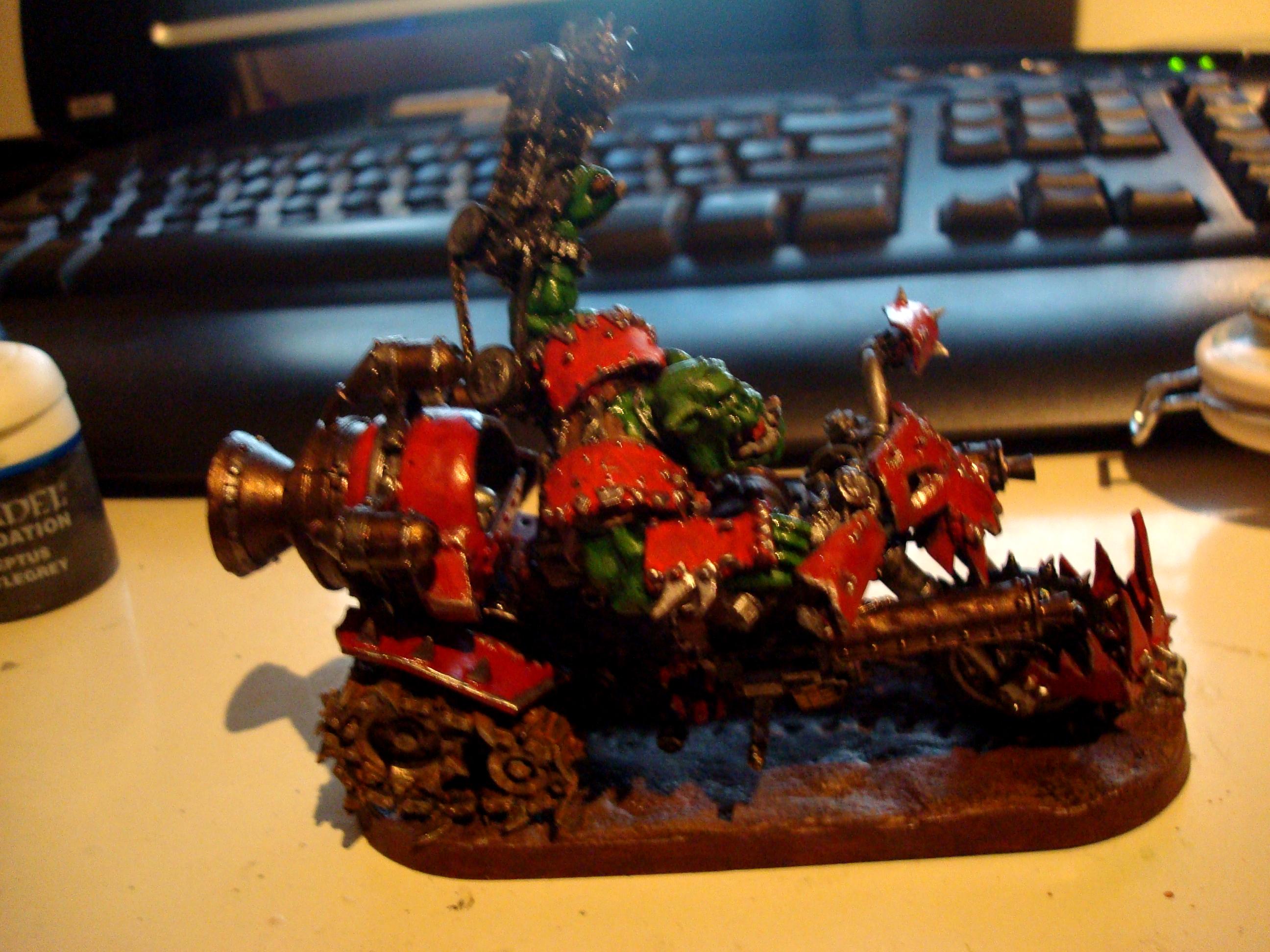 Bike, Forge World, Orks, Warbike, Warboss