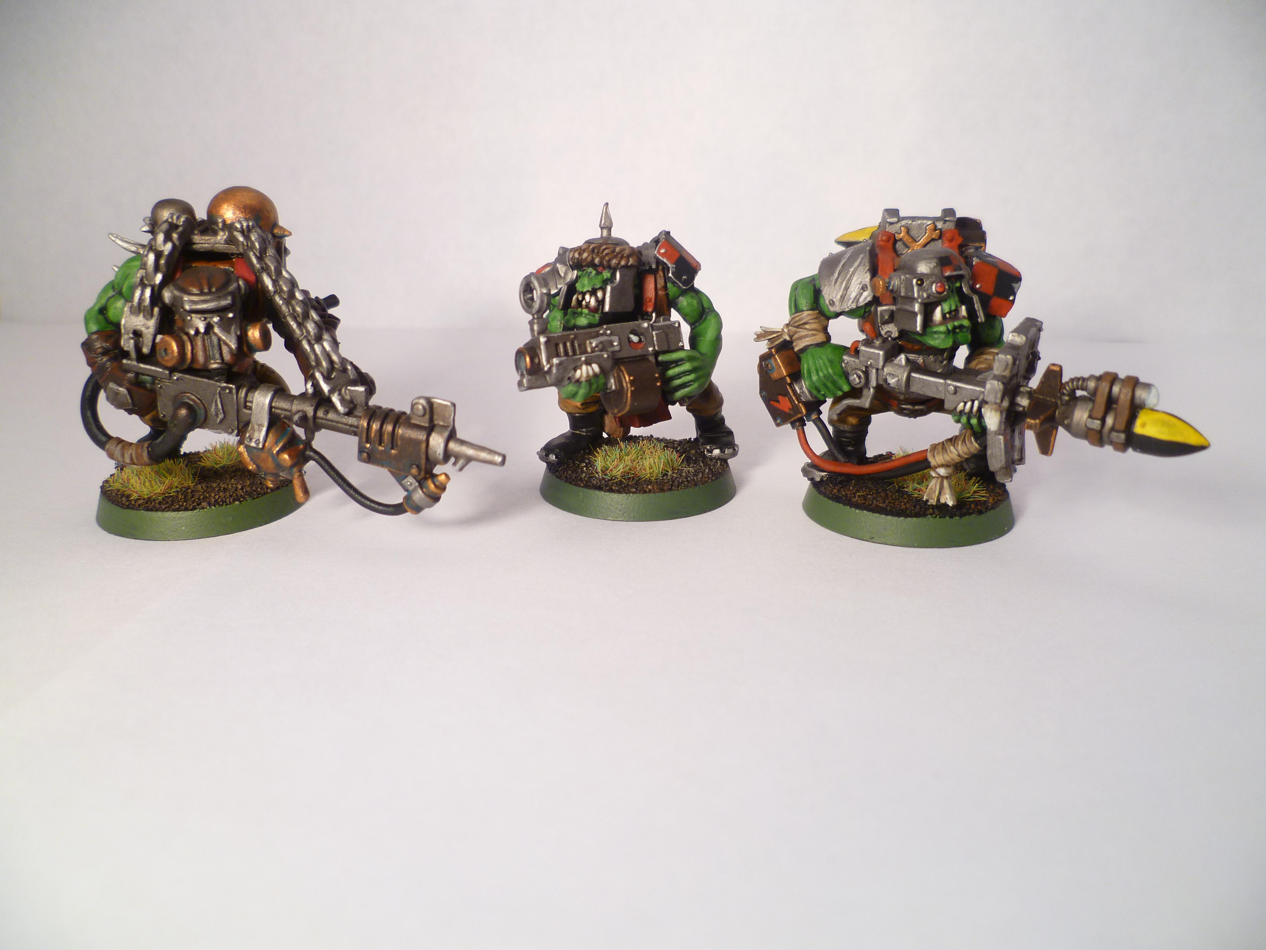 Boy, Burnas, Nob, Orks