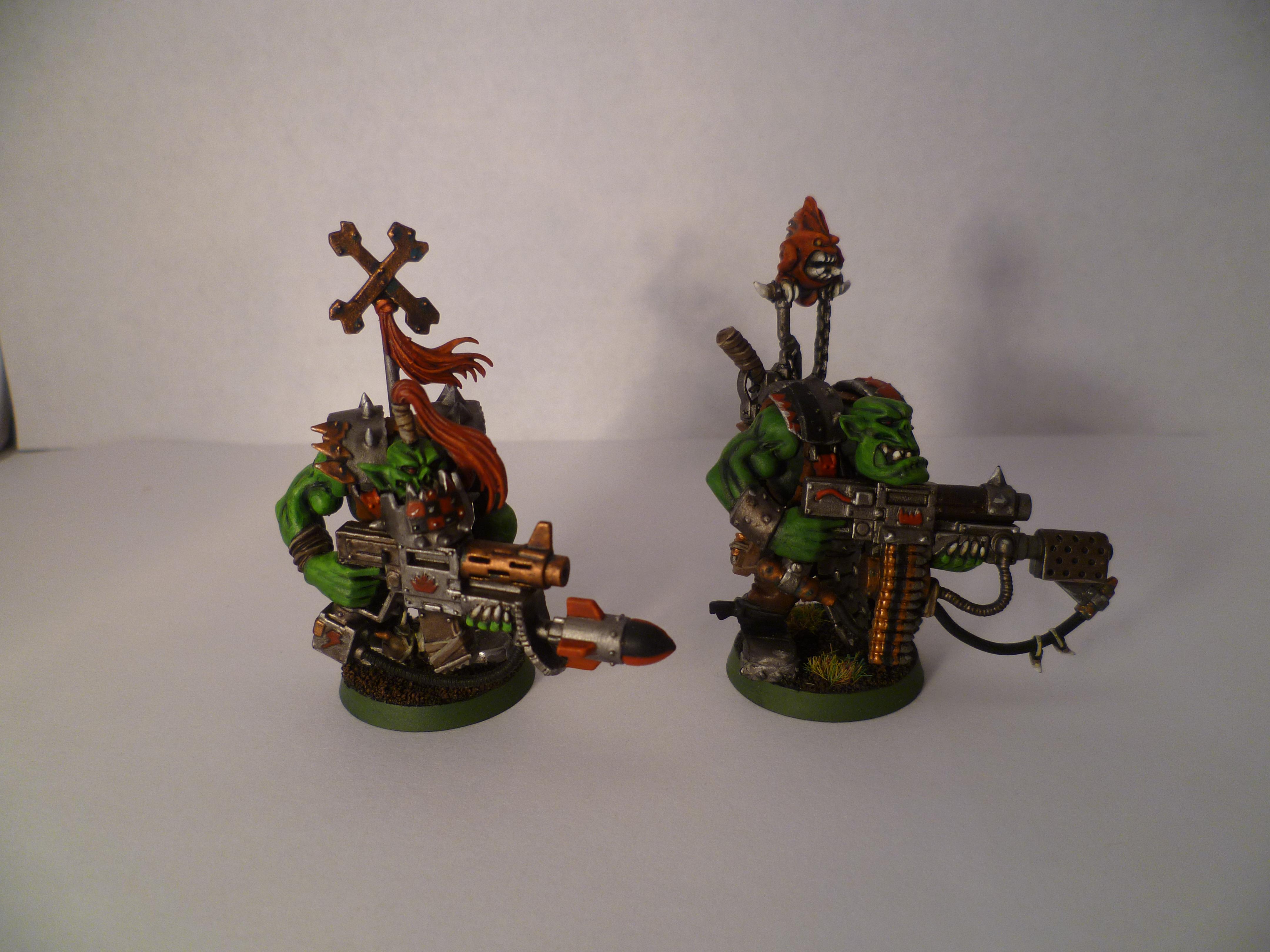 Boy, Burnas, Nob, Orks