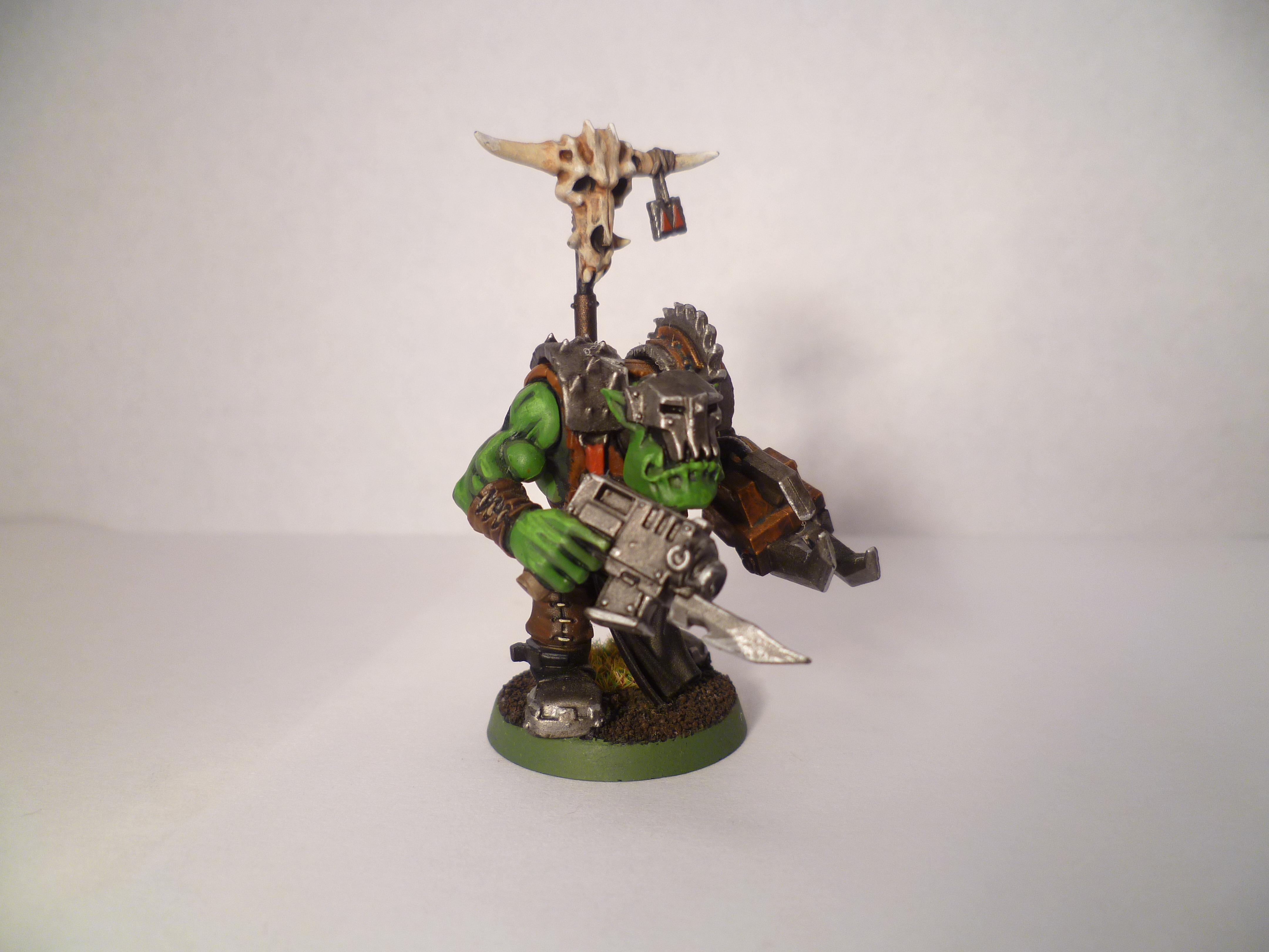 Boy, Burnas, Nob, Orks