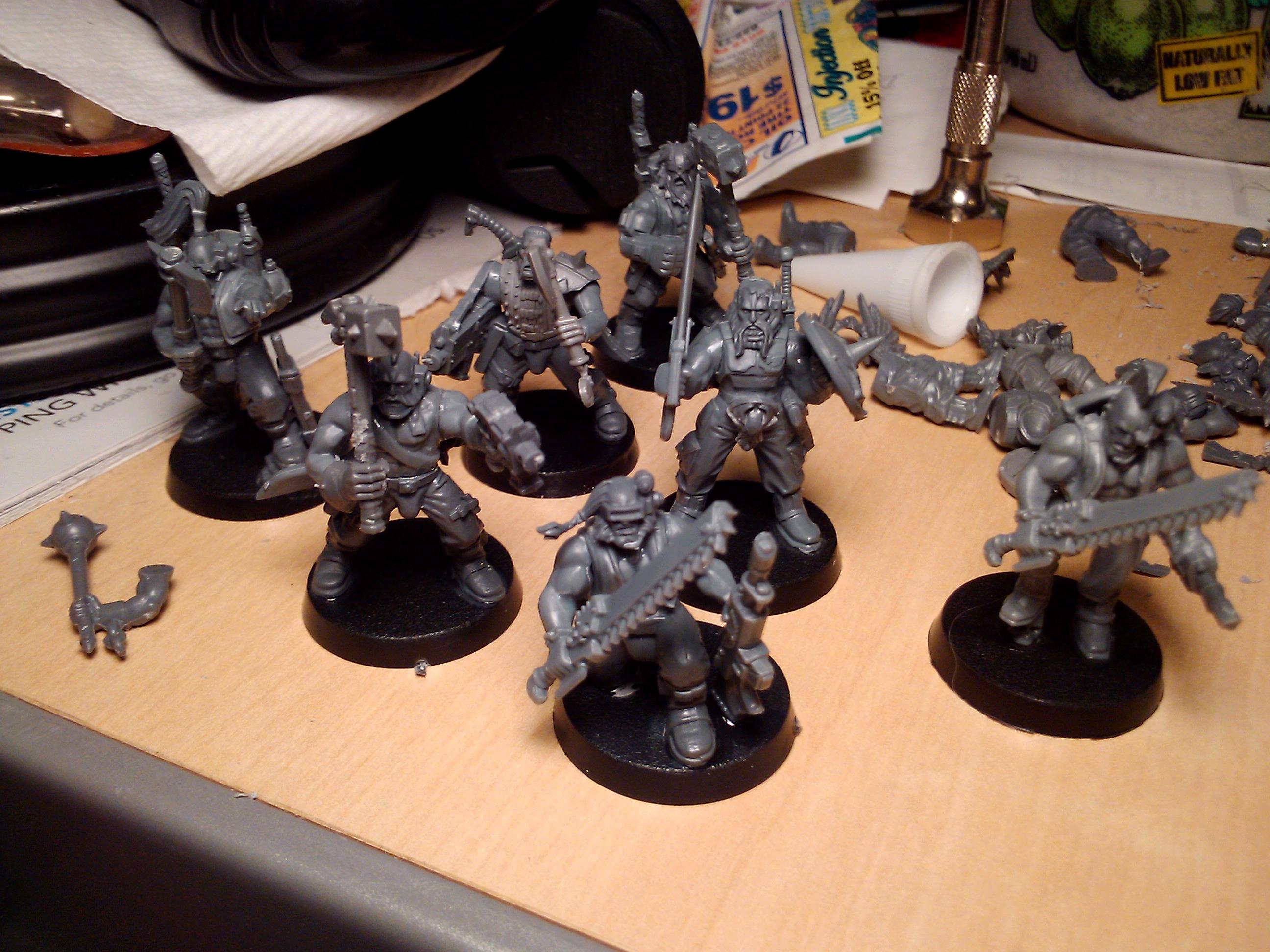 Bits, Cadians, Catachan, Conversion, Fenris, High Elves, Hobby Craft, Imperial Guard, Space Wolves, Sw
