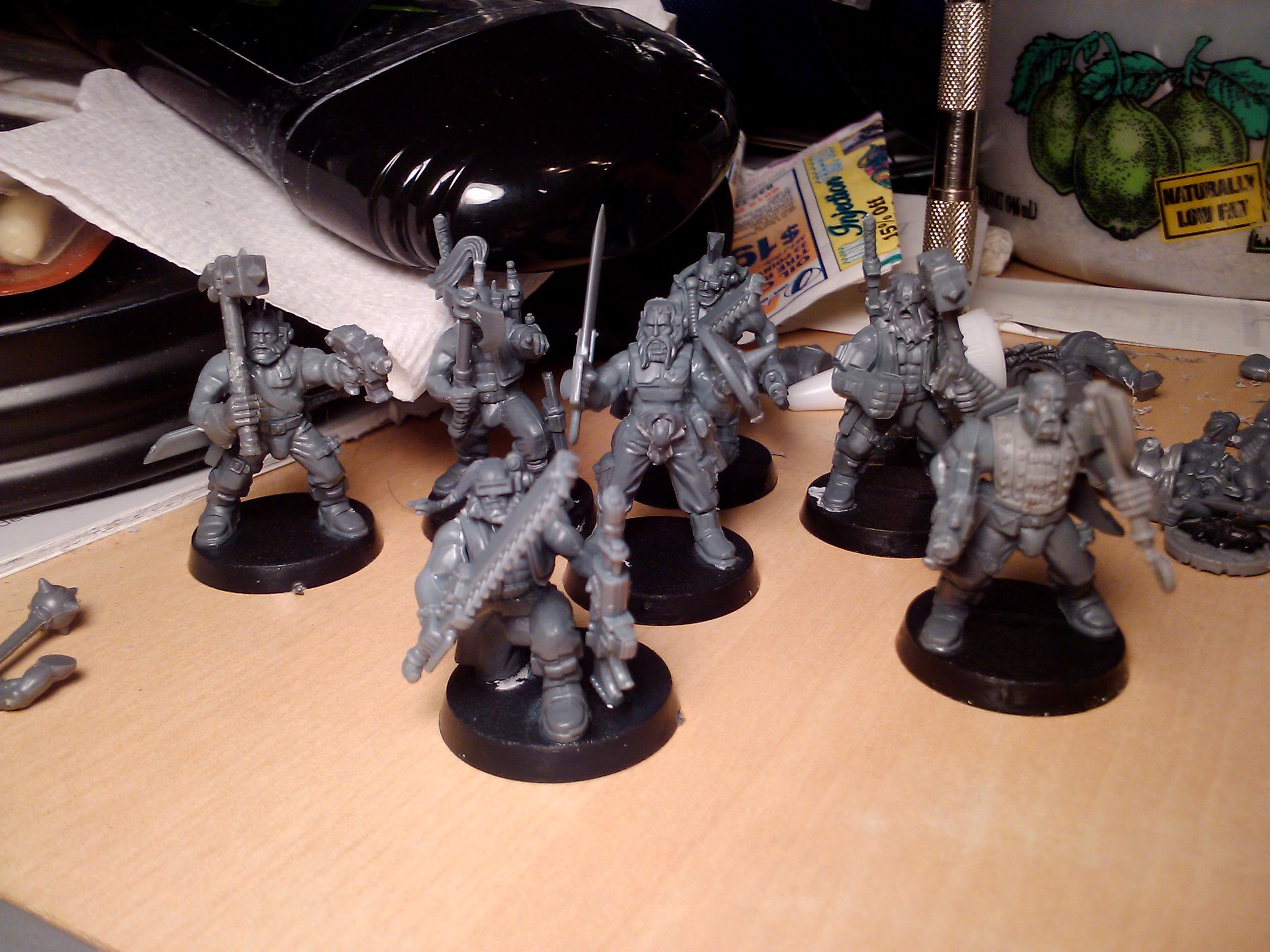 Bits, Cadians, Catachan, Conversion, Fenris, High Elves, Hobby Craft, Imperial Guard, Space Wolves, Sw