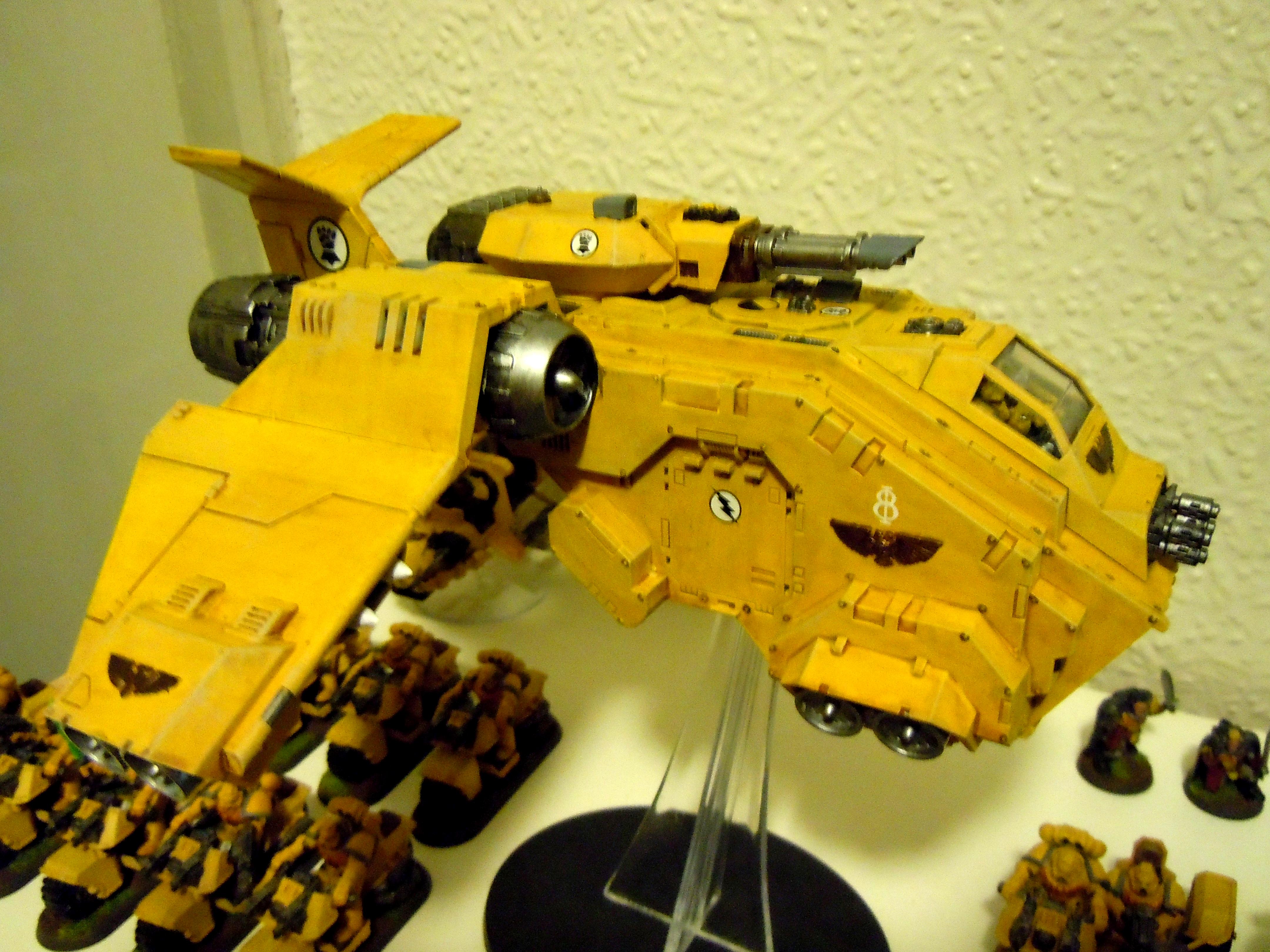 Conversion, Imperial Fists, Space Marines, Stormraven Gunship