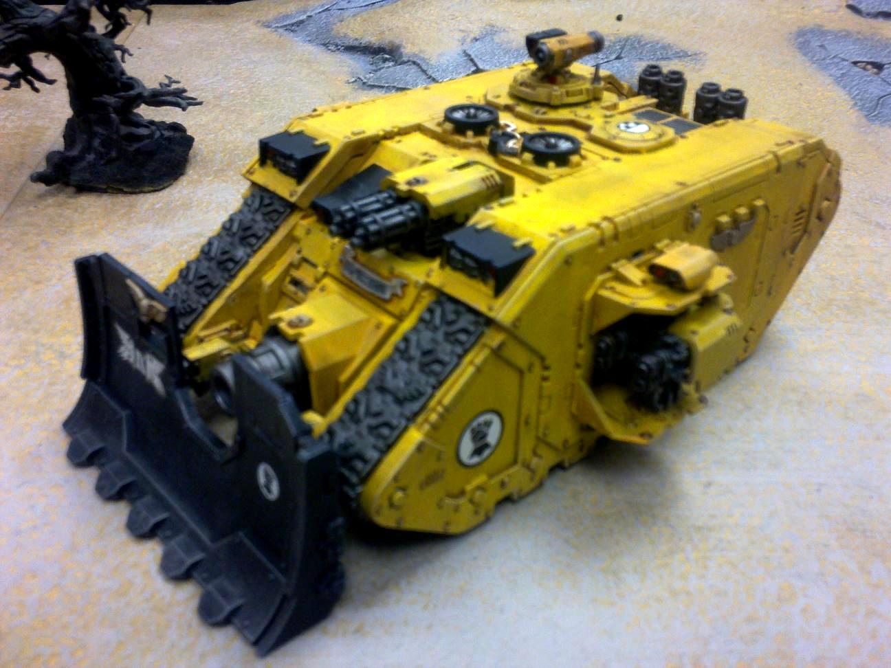 Ares, Imperial Fists, Land Raider, Space Marines