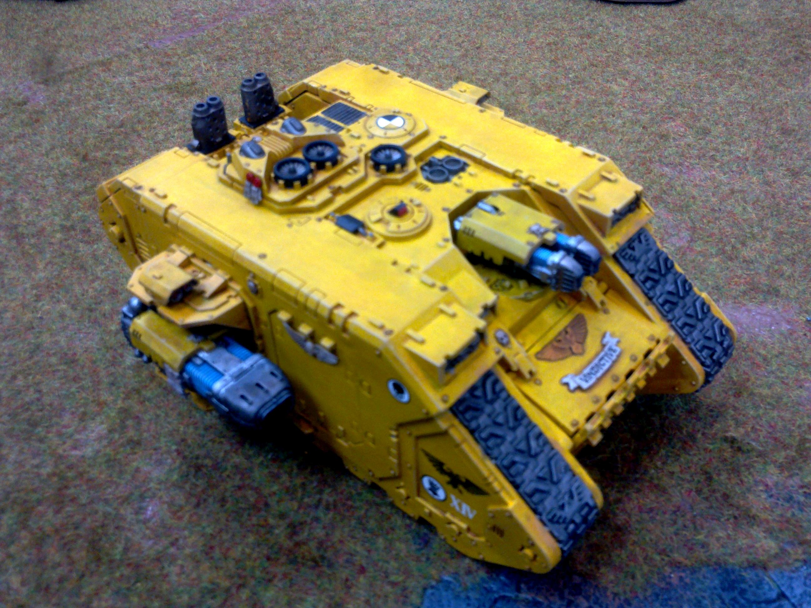 Executioner, Imperial Fists, Land Raider, Space Marines