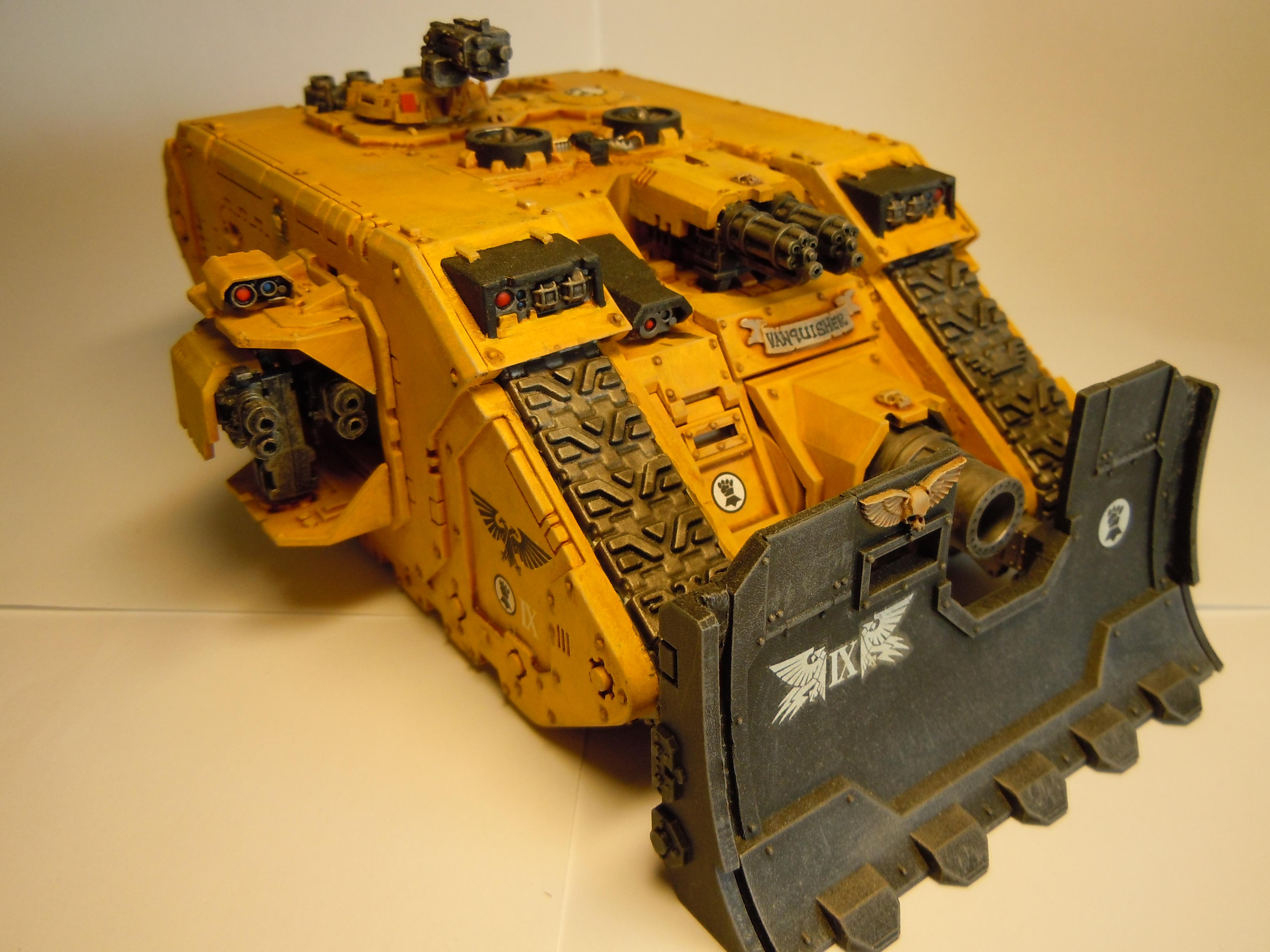Ares, Imperial Fists, Land Raider, Space Marines