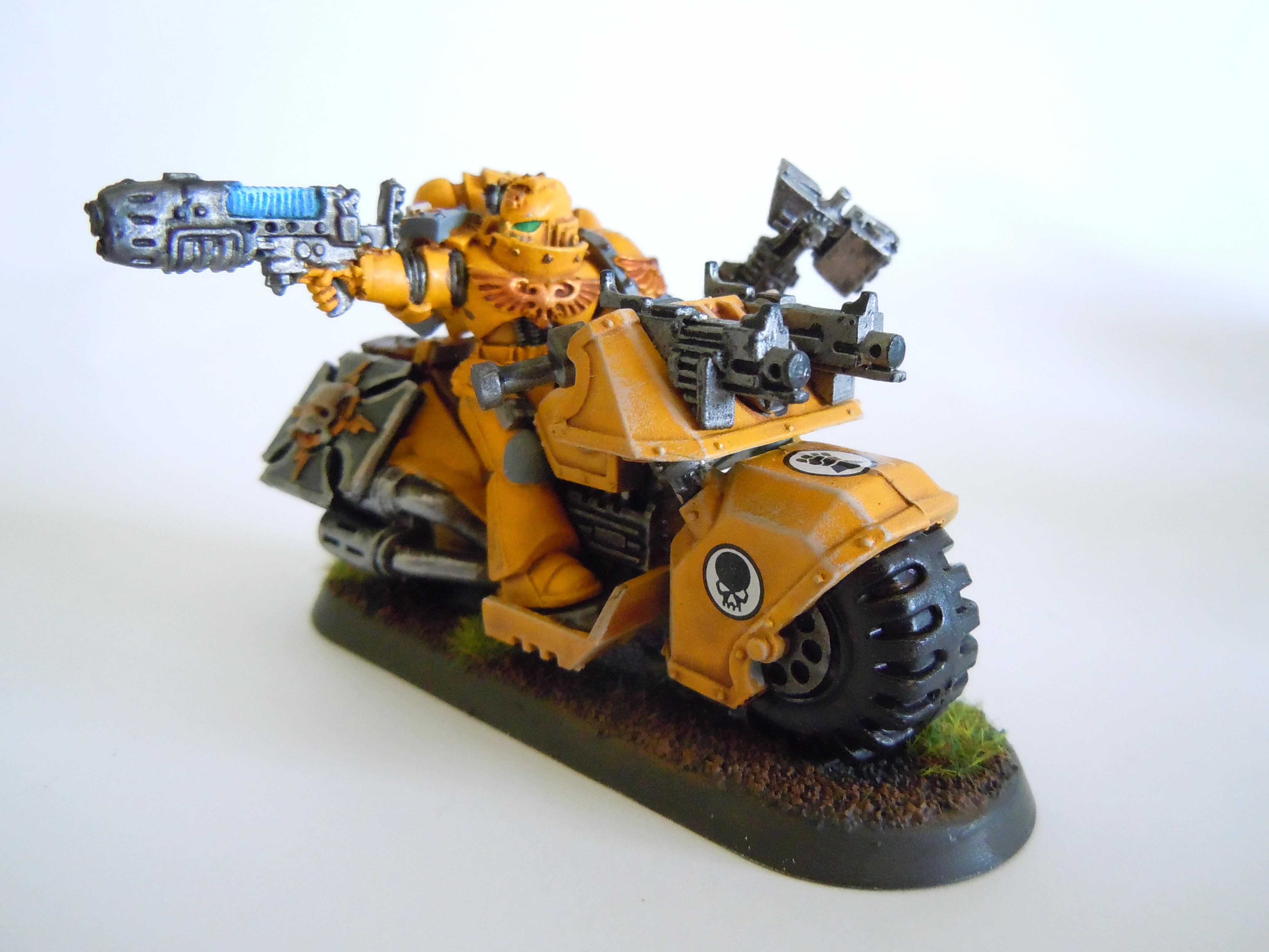 Bike, Imperial Fists, Space Marines