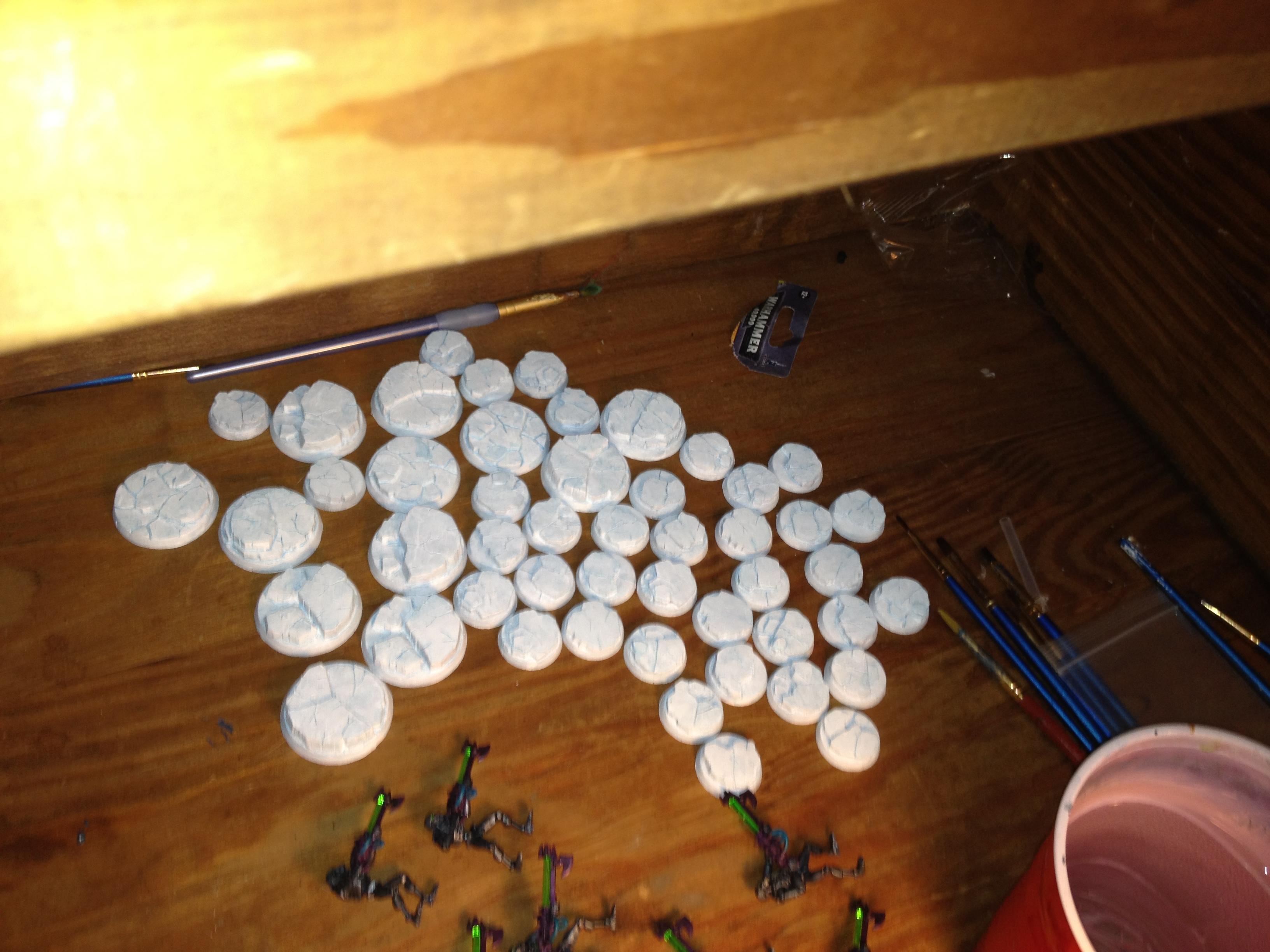 bases ready for warriors and scarabs