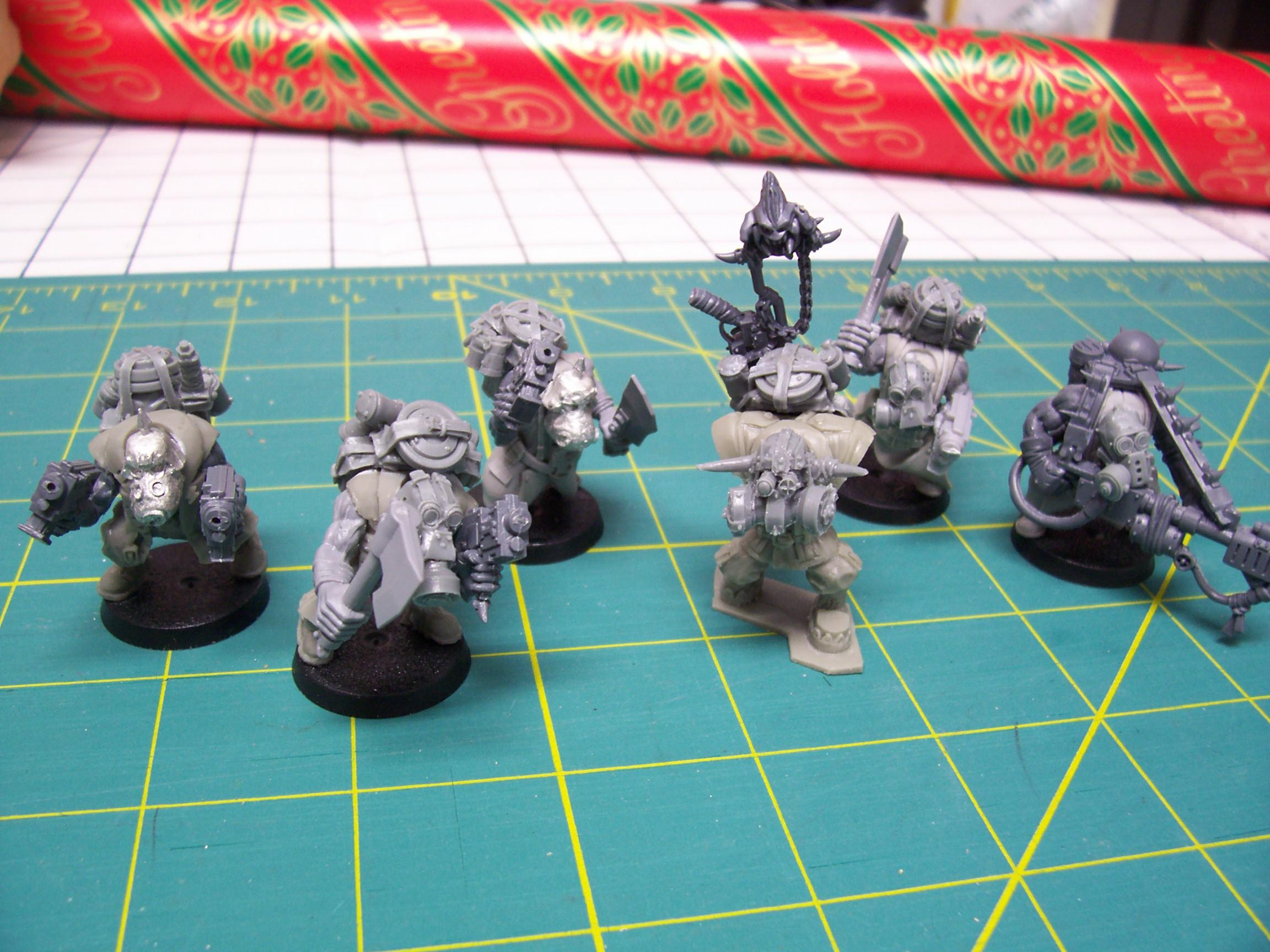 Burna Boyz, Christmas, Conversion, Gift, Kommando, Orks