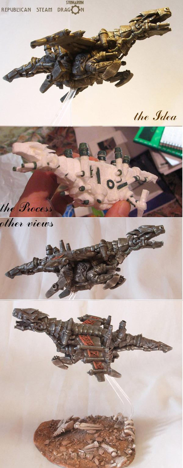 Dragon, Scifi, Steam, Steampunk, Wargame, Warhammer Fantasy, Warmachine