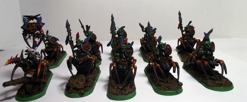 Feral, Goblins, Orks, Spider
