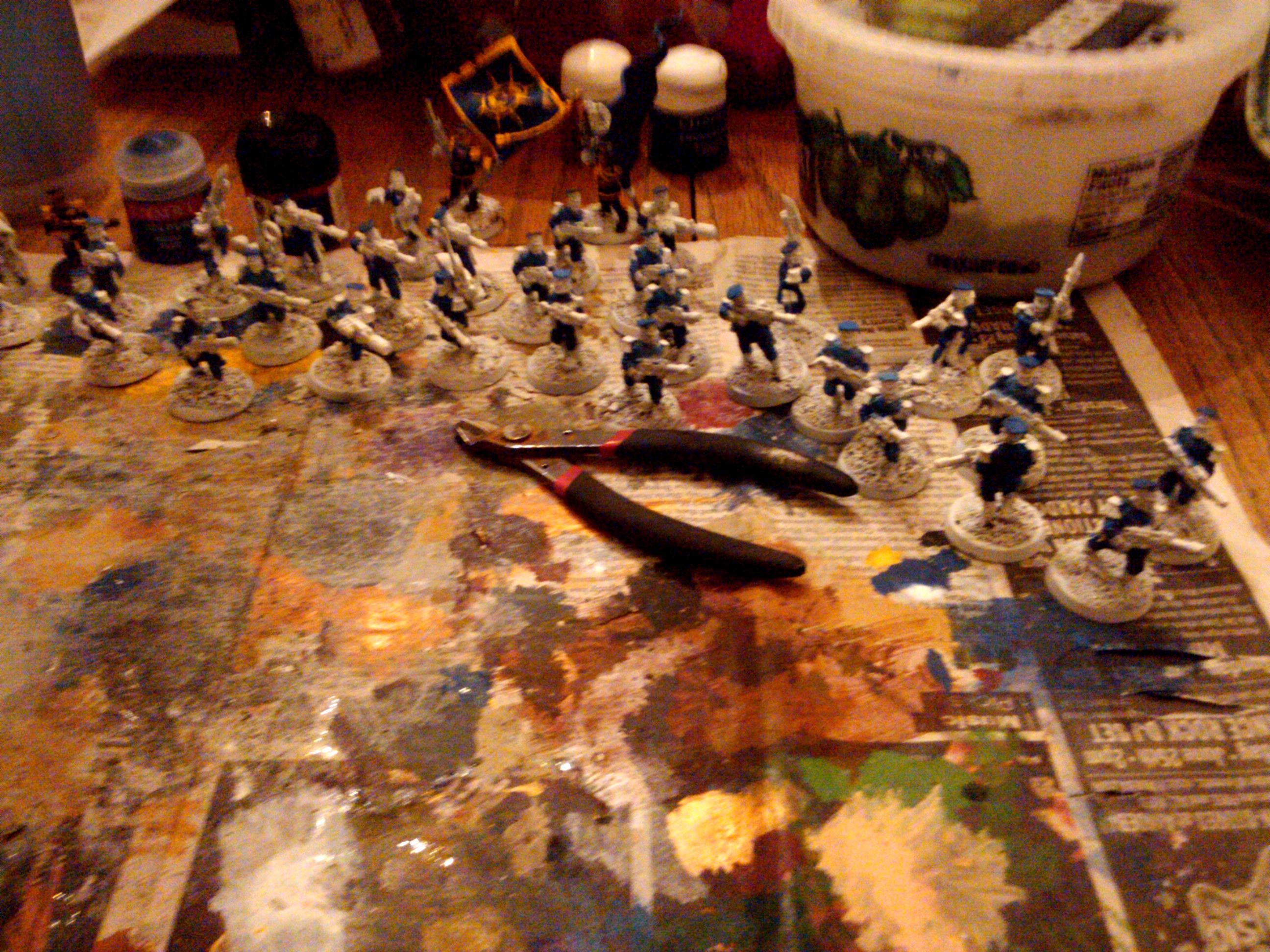 Conversion, Hobby Craft, Imperial Guard, Mordian Iron Guard, Paint Scheme, Warhammer 40,000