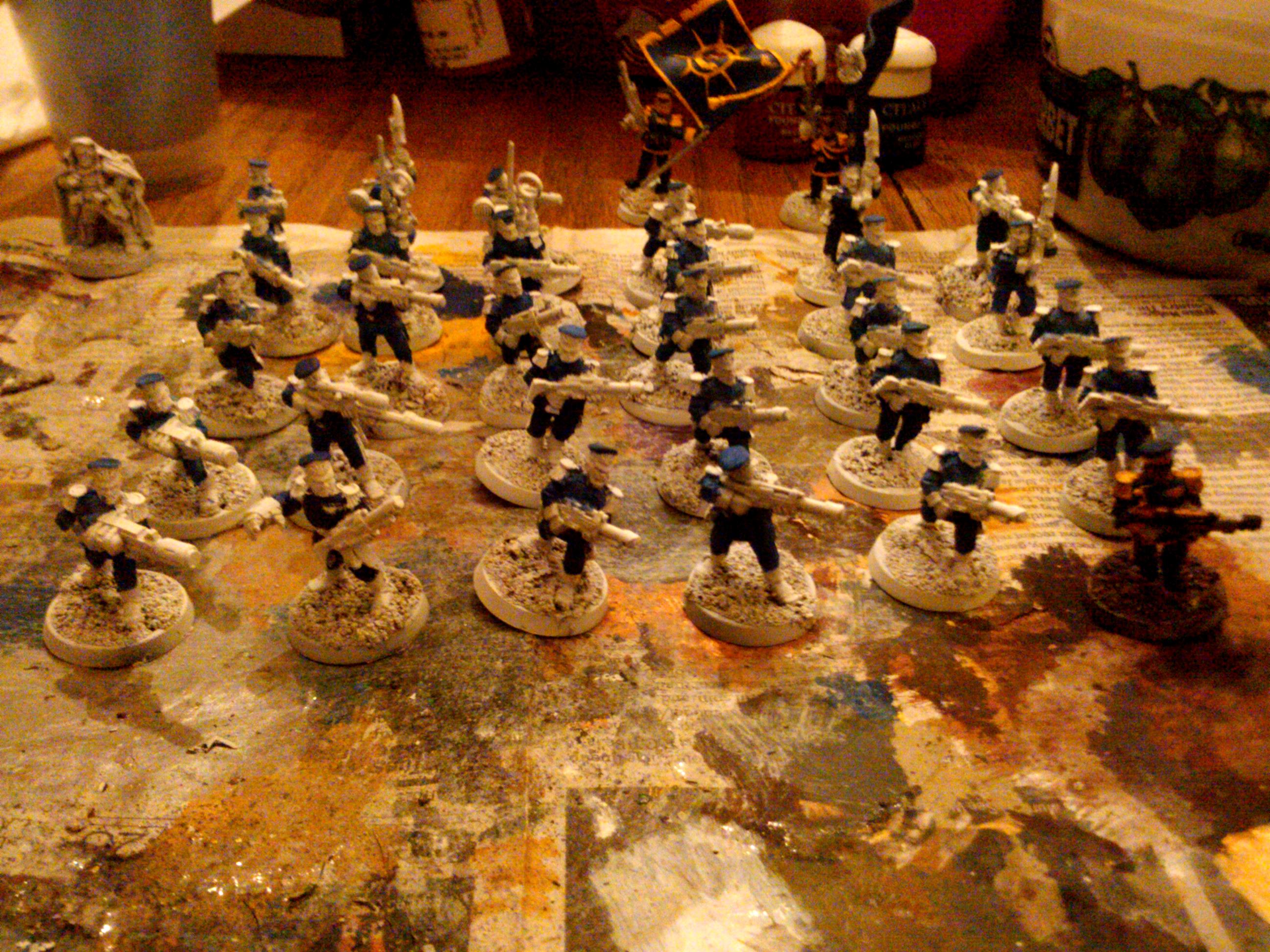 Conversion, Hobby Craft, Imperial Guard, Mordian Iron Guard, Paint Scheme, Warhammer 40,000