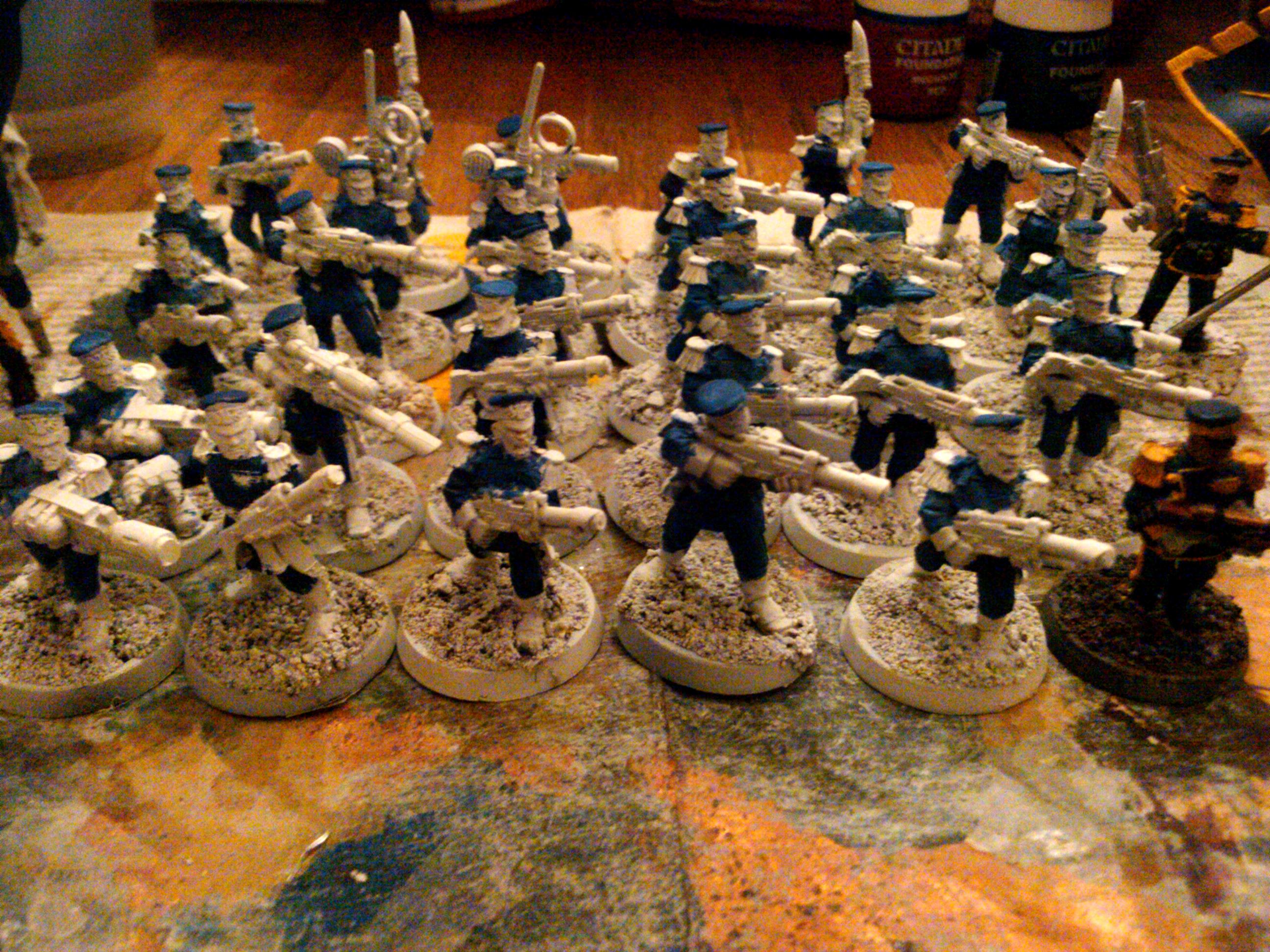 Conversion, Hobby Craft, Imperial Guard, Mordian Iron Guard, Paint Scheme, Warhammer 40,000