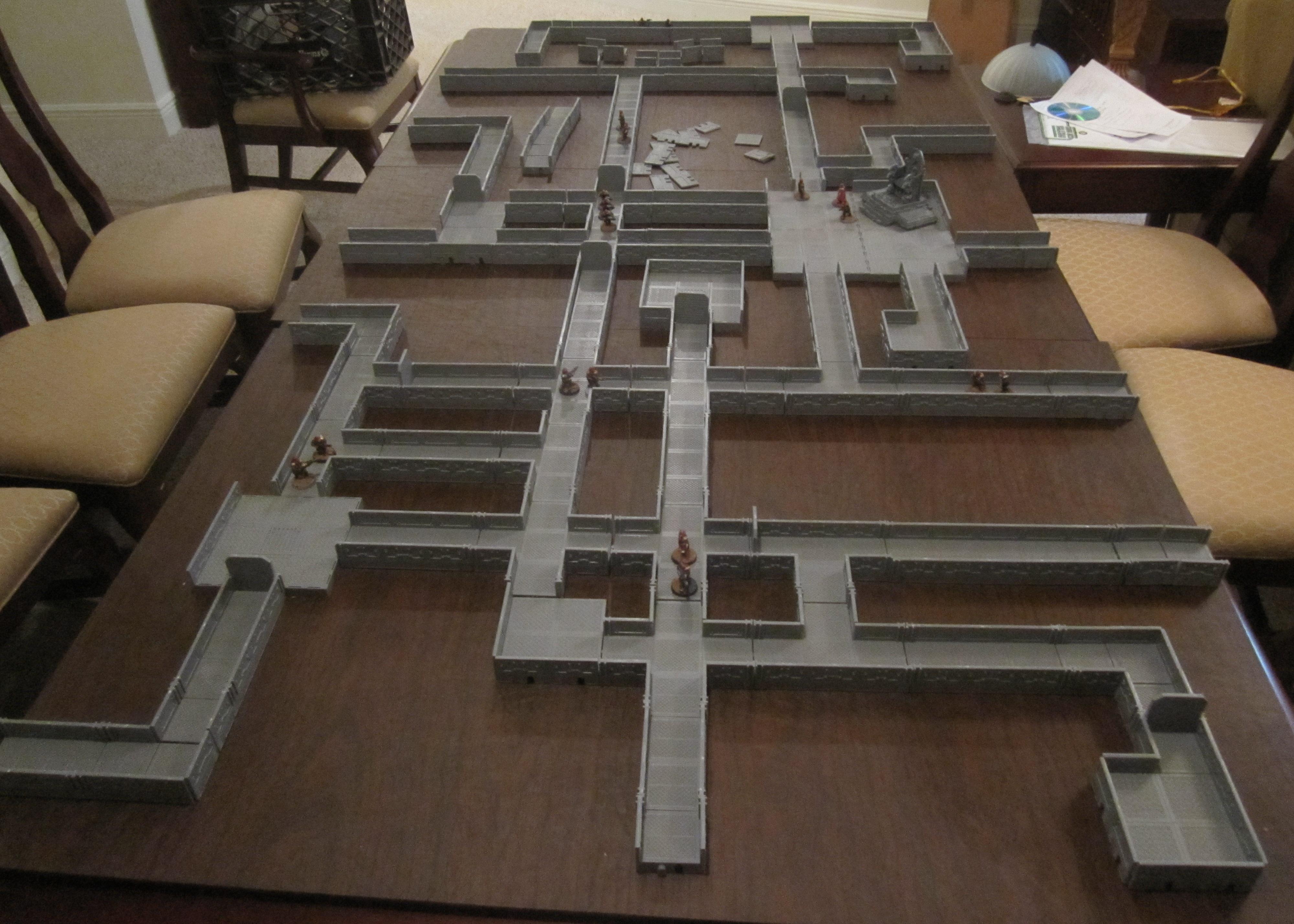 Corridors, Creative Gamescapes, Space Corridors, Space Hulk