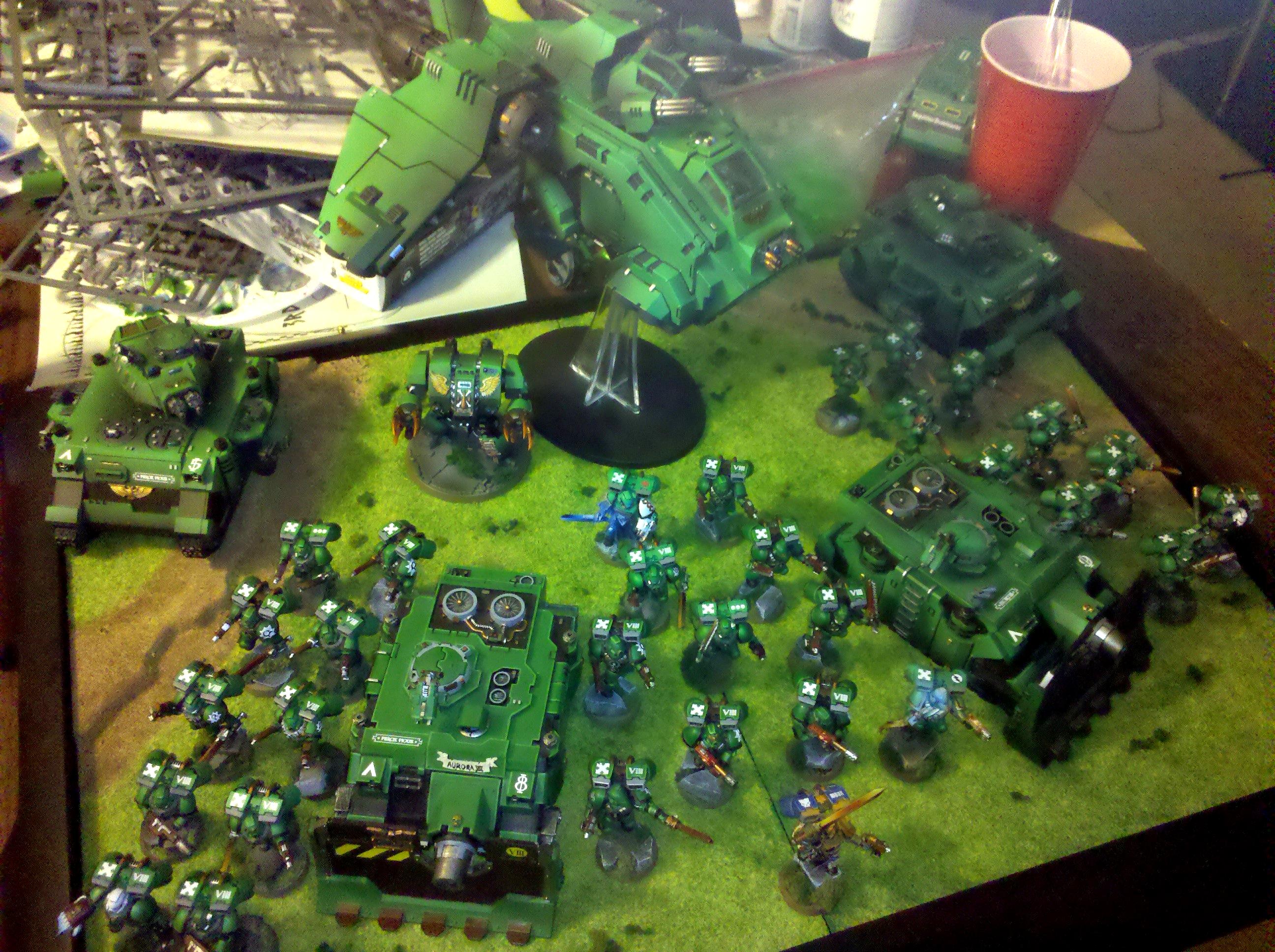 Army, Salamanders, Space Marines