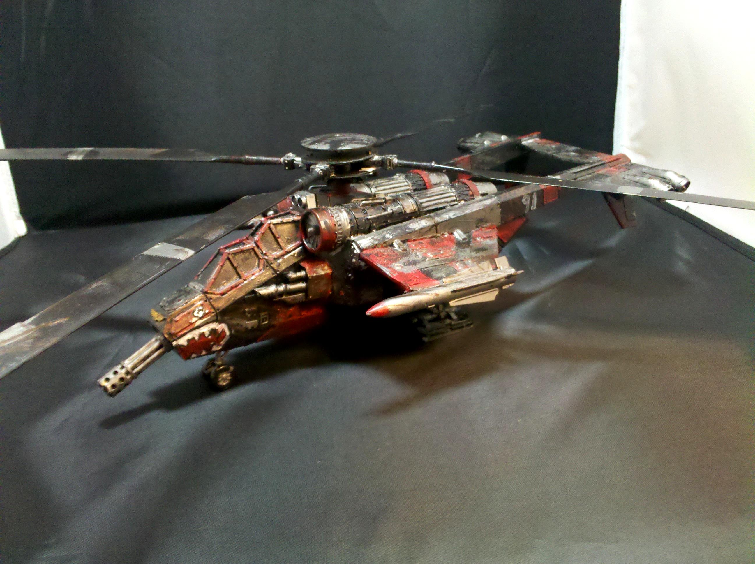 Helicopter, Imperial Guard, Vendetta, Warhammer 40,000