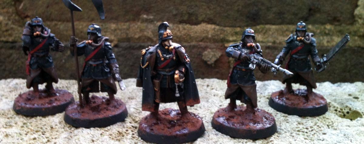 Command Squad, Death Korp, Imperial Guard