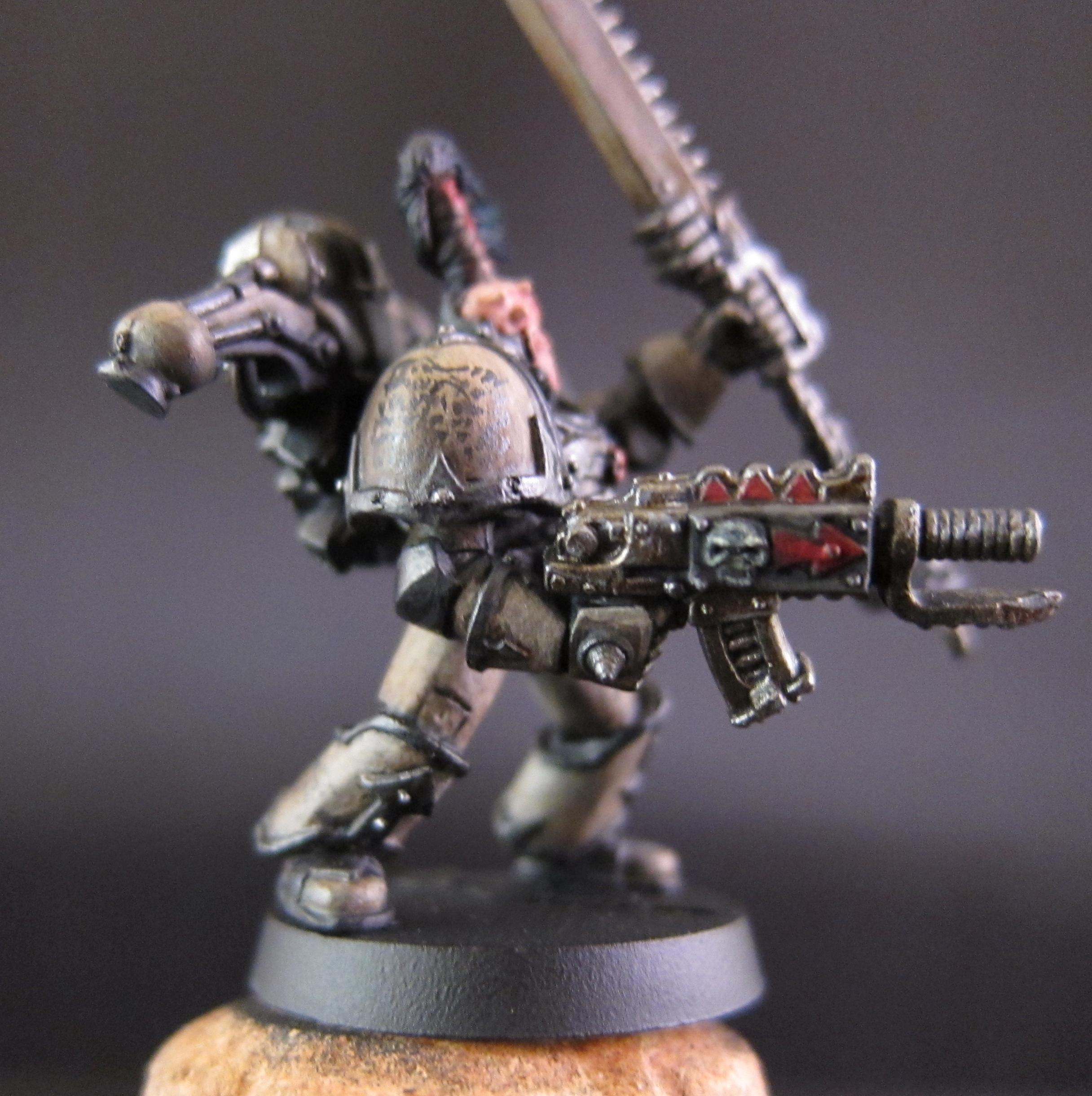 Chaos, Chaos Space Marines, Conversion, Lava, Undivided