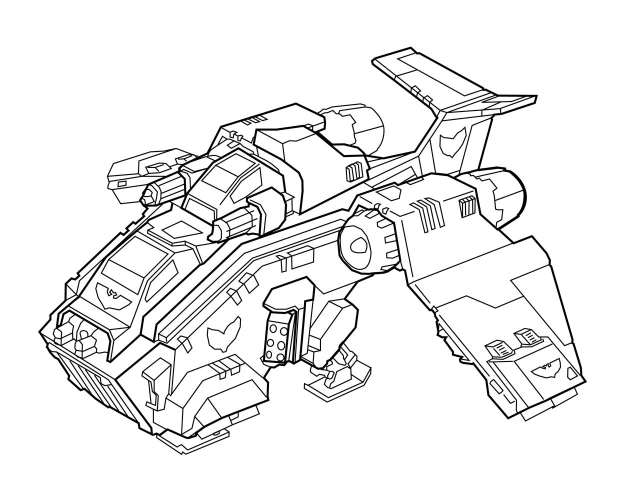 Color Scheme, Stormraven, Template
