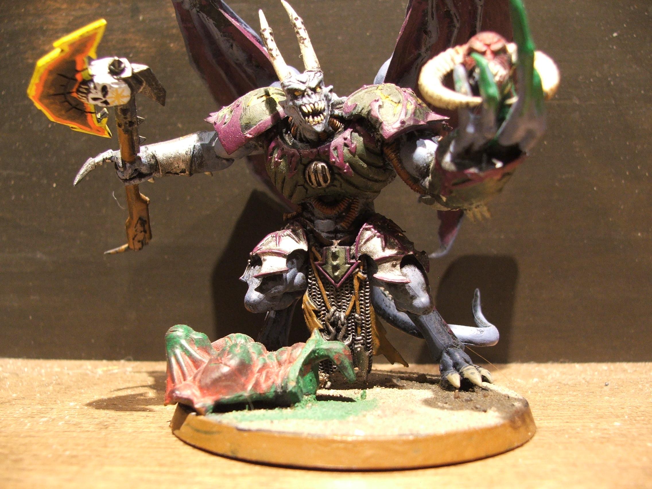 I really like my daemon prince so i thought i would take a good pic of him