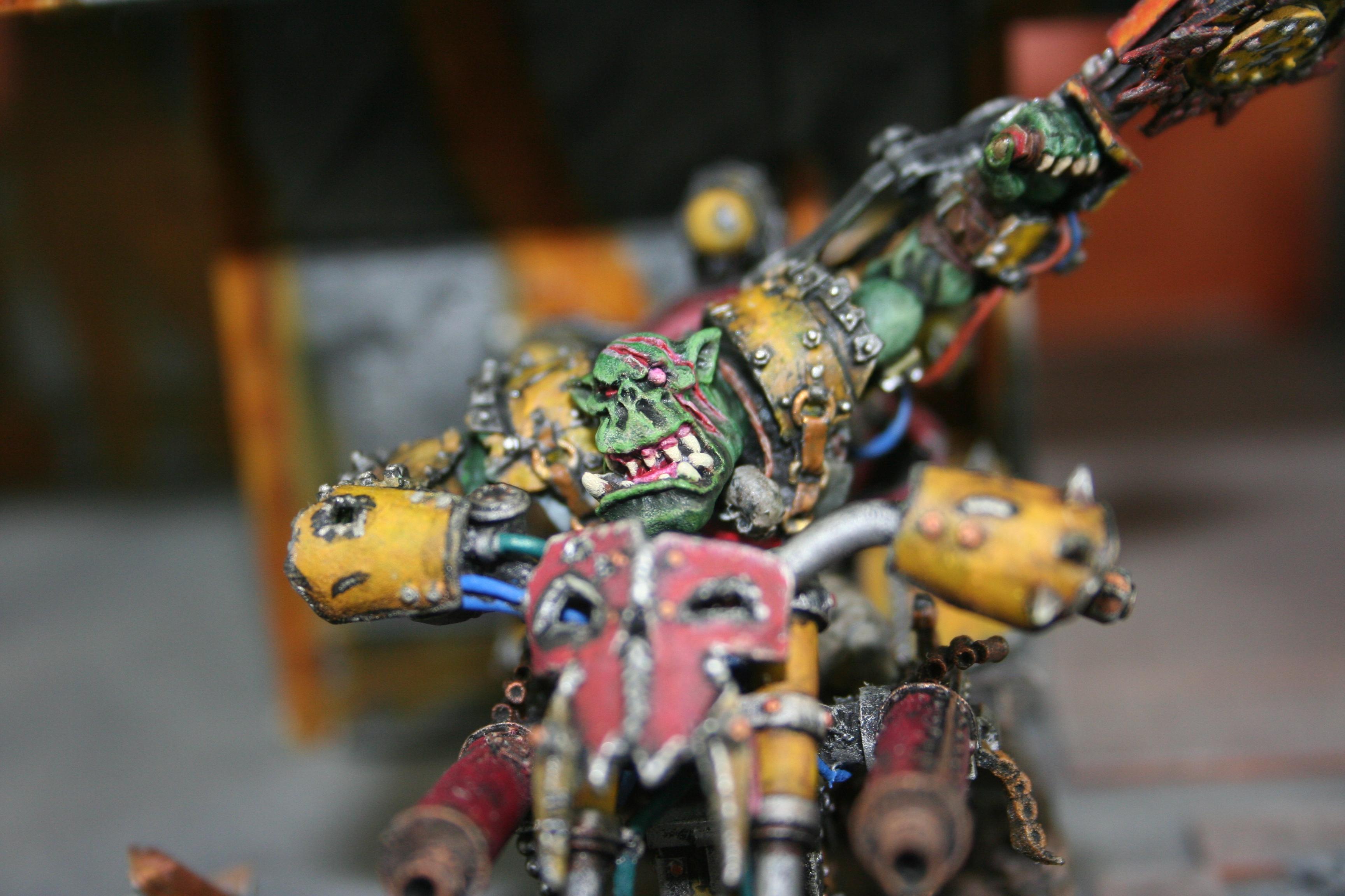 Bike, Orks, Boss Biker