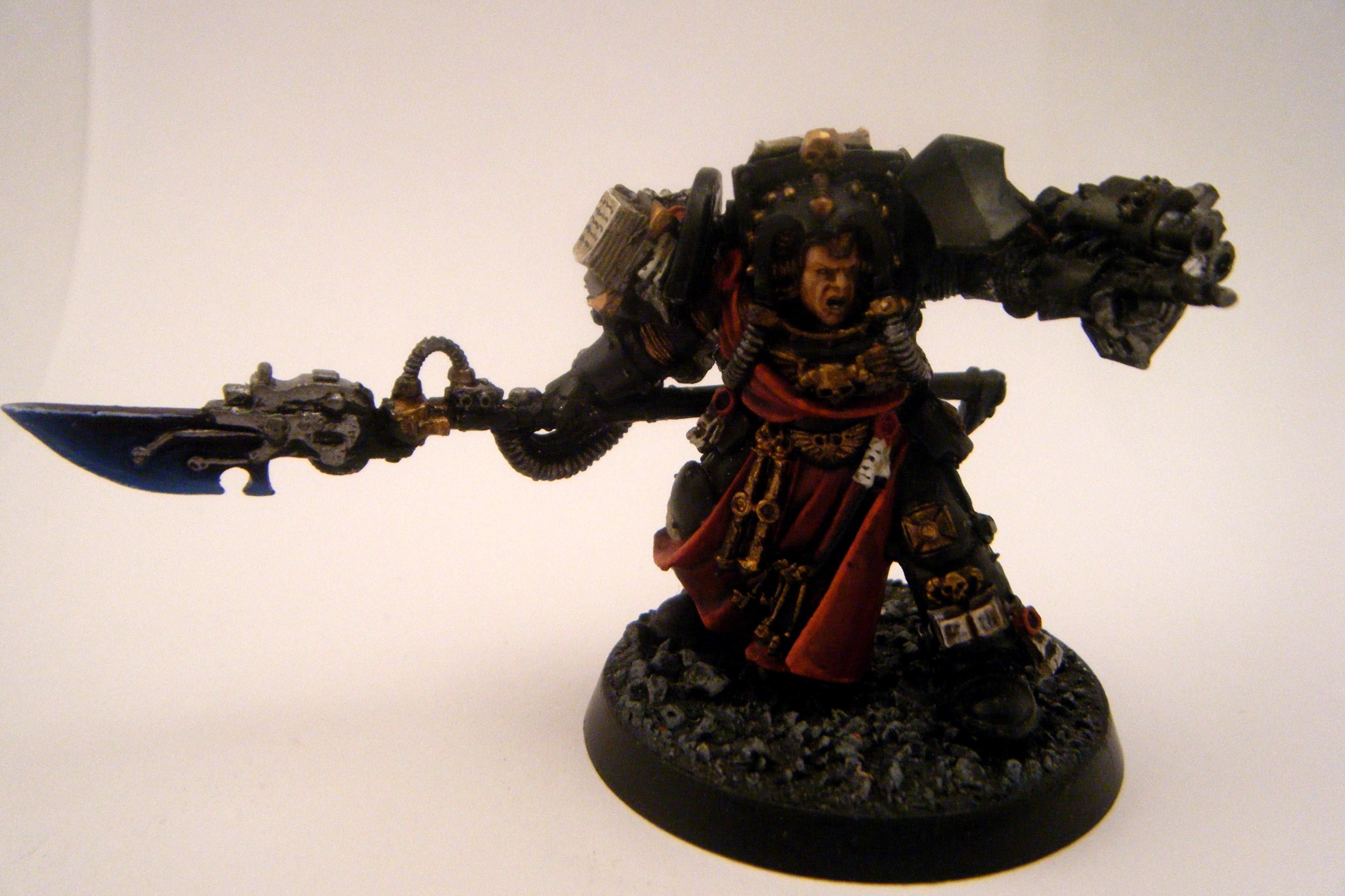 Black, Librarian, Space Marines, Terminator Armor