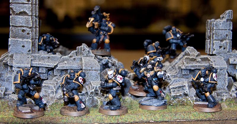 Red Scorpions, Space Marines