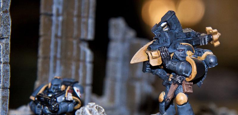 Assault On Black Reach, Missile Launcher, Red Scorpions, Space Marines