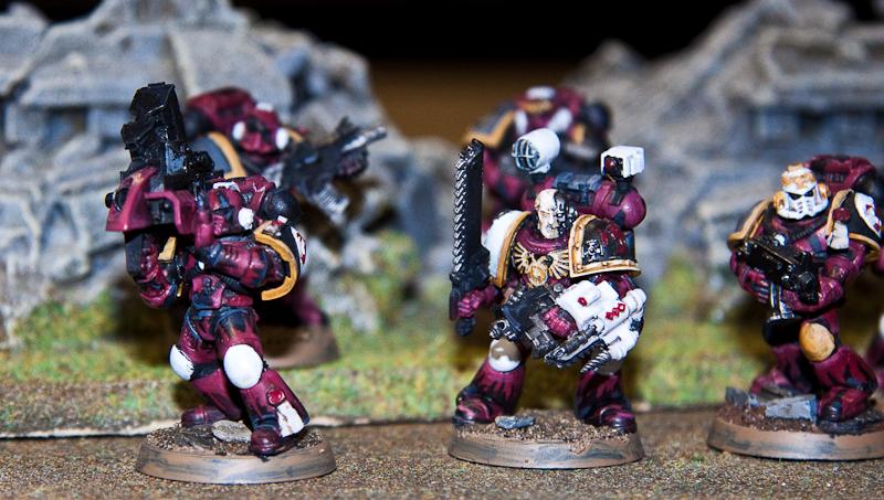 Angstrom Camo, Badab War, Red Scorpions, Space Marines