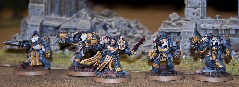 Red Scorpions, Space Hulk, Space Marines, Terminator Armor