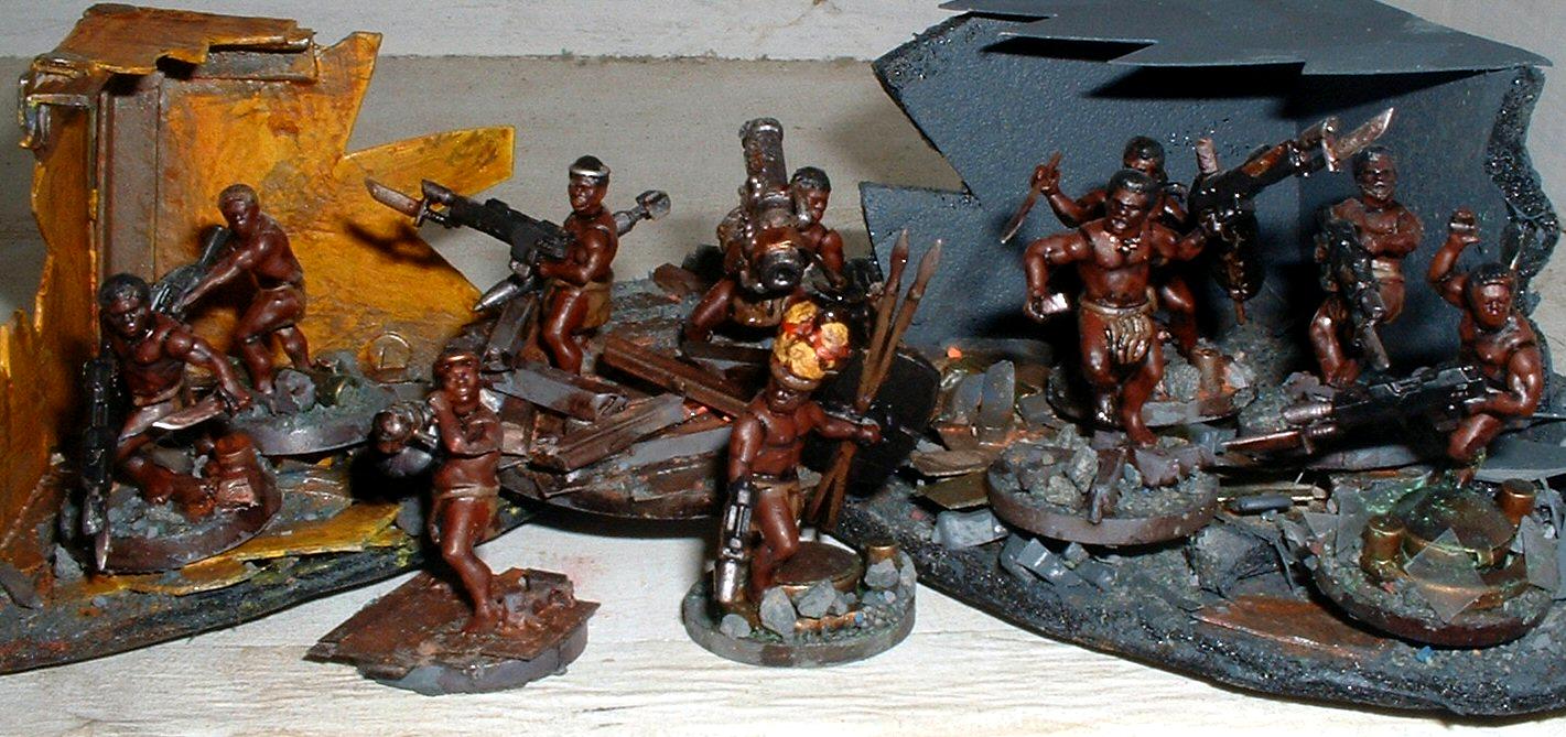 Imperial Guard, Wargames Factory, Warhammer 40,000, Zulus