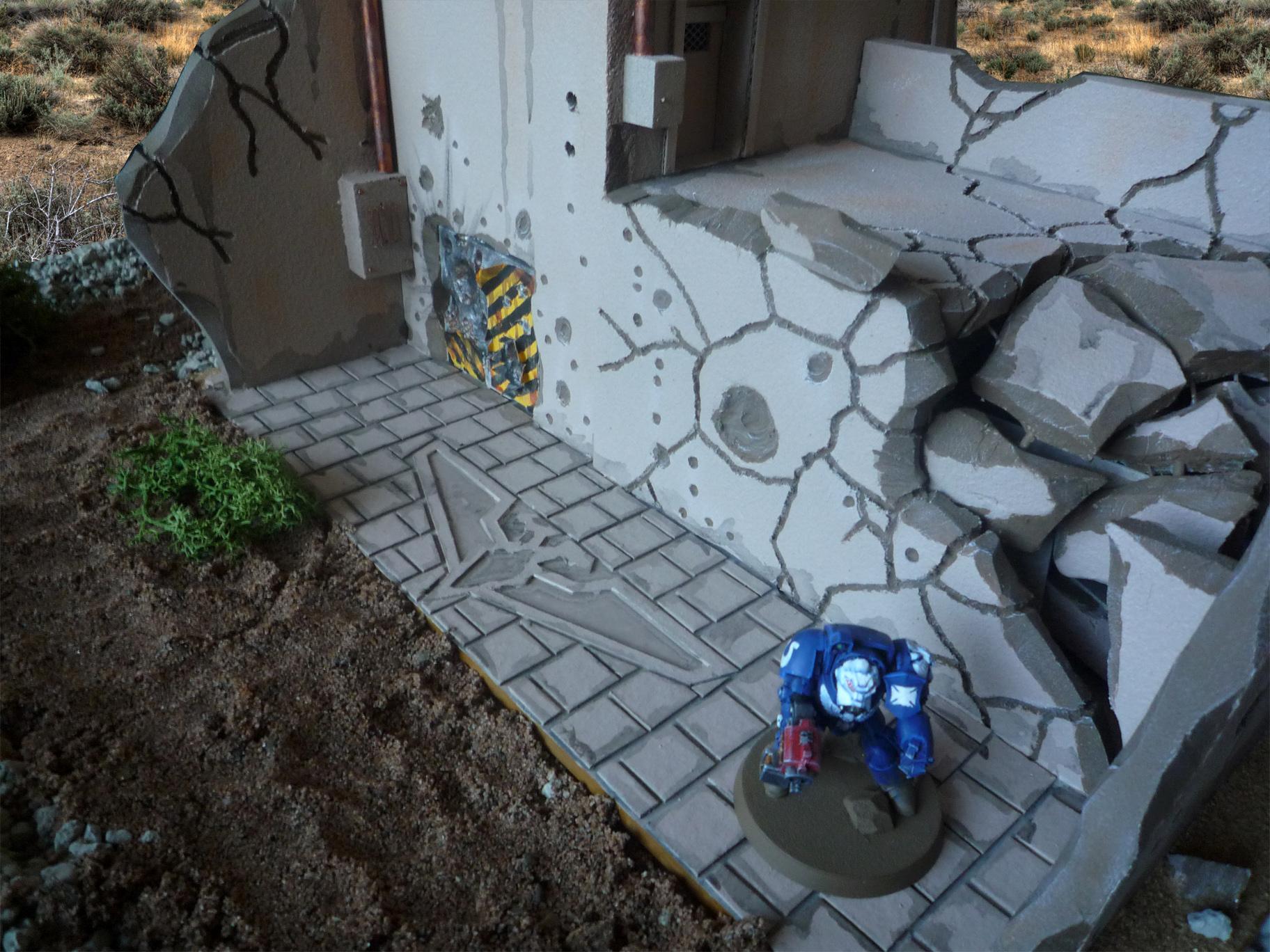 Buildings, Cities Of Death, Fortress, Ruins, Scratch Build, Terrain, Urban, Warhammer 40,000