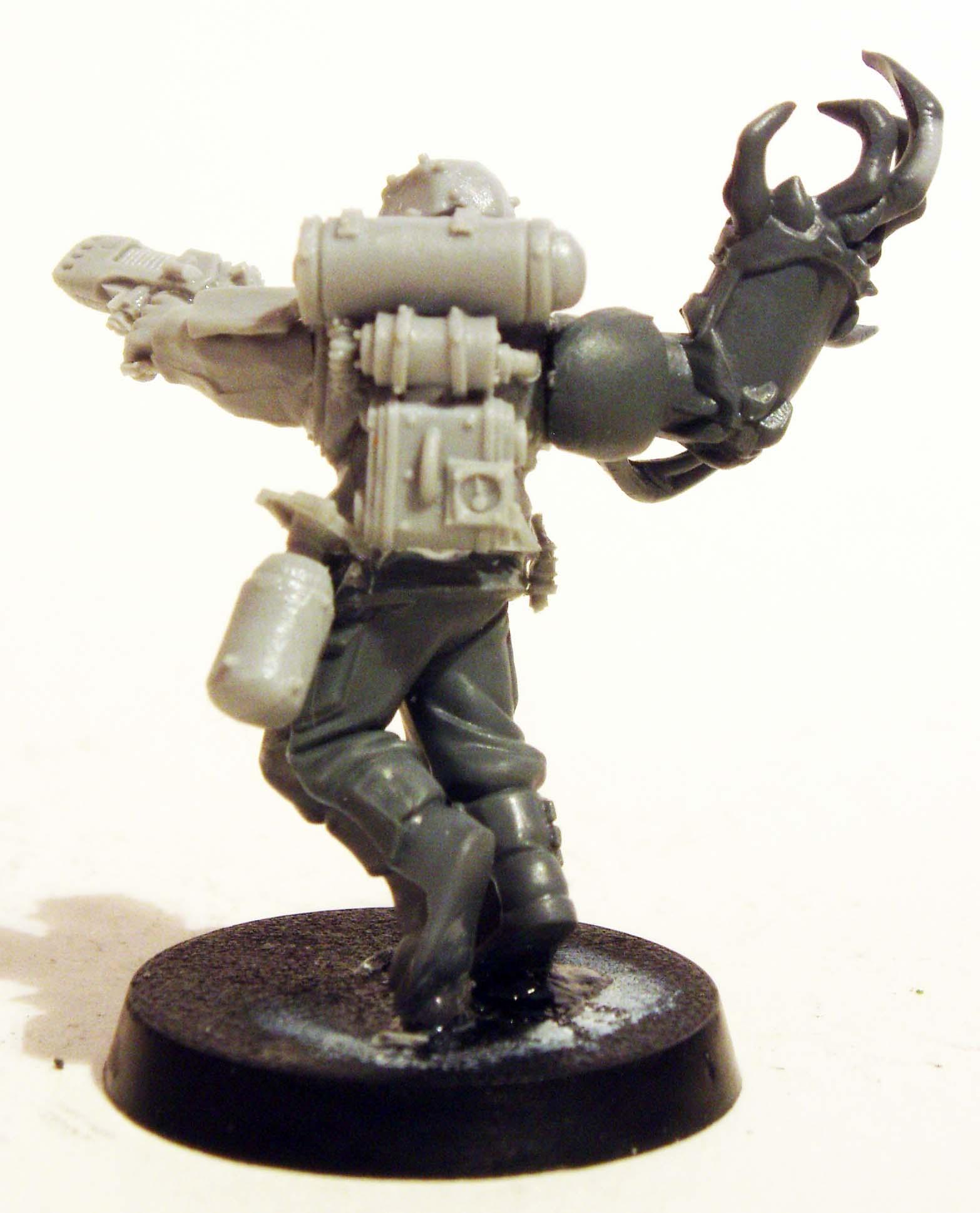 Commander with Power First and Plasma Pistol
