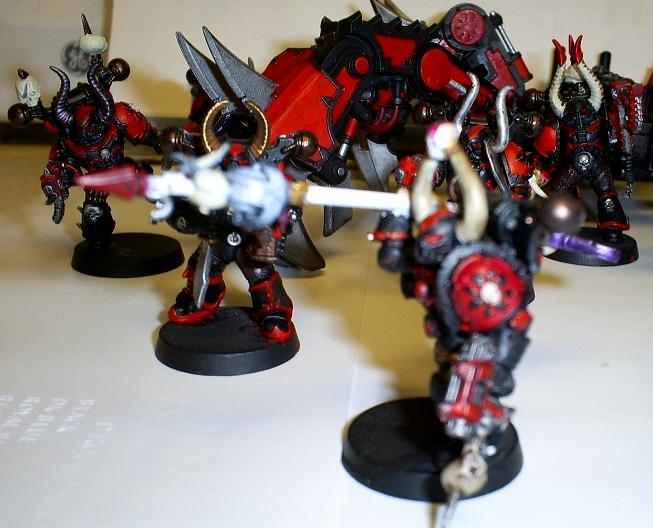 Angelspit, Band Themed, Chaos Space Marines, Noise Marines, Slaanesh, Work In Progress