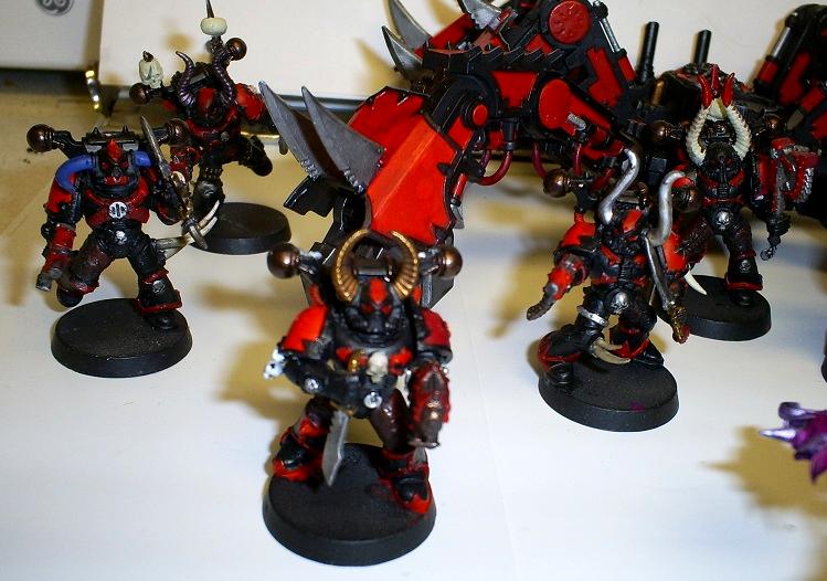 Angelspit, Band Themed, Chaos Space Marines, Noise Marines, Slaanesh, Work In Progress