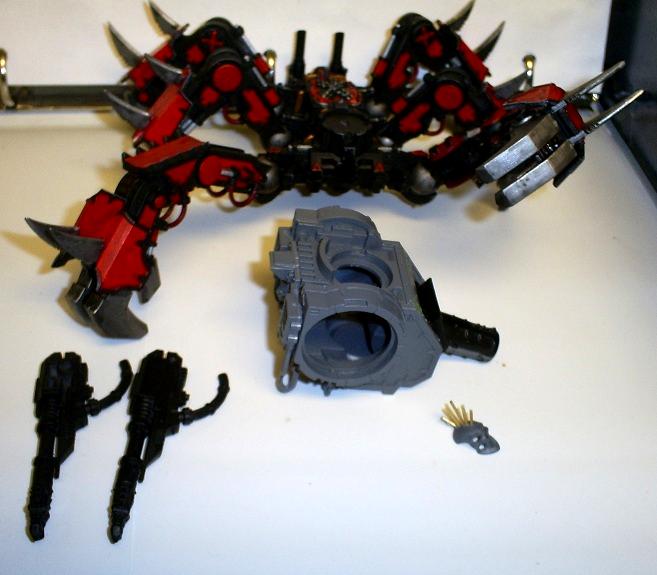 Angelspit, Band Themed, Chaos Space Marines, Noise Marines, Rhino, Slaanesh, Work In Progress