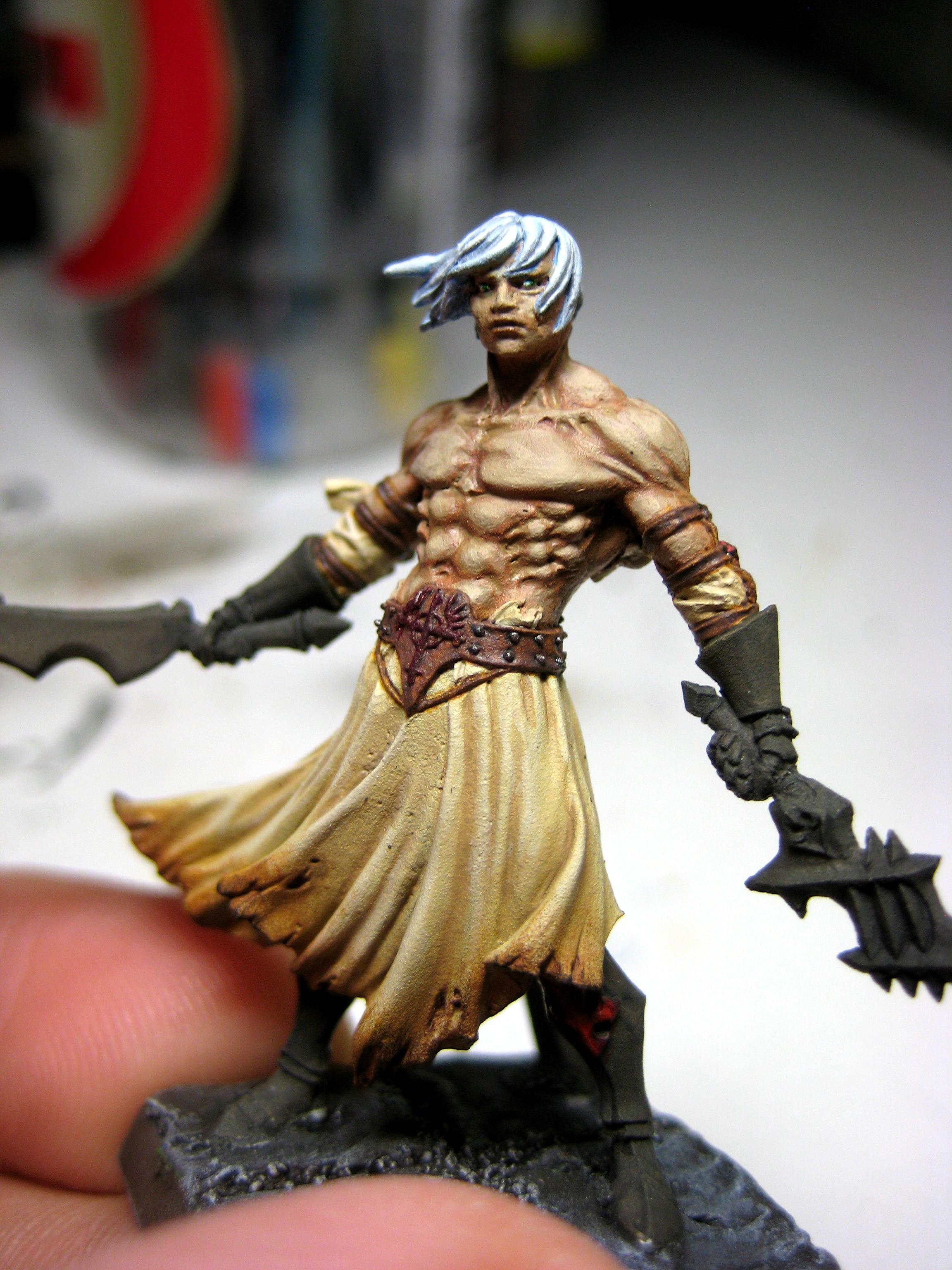 Barbarian, Pip, Warhammer Quest, Work In Progress