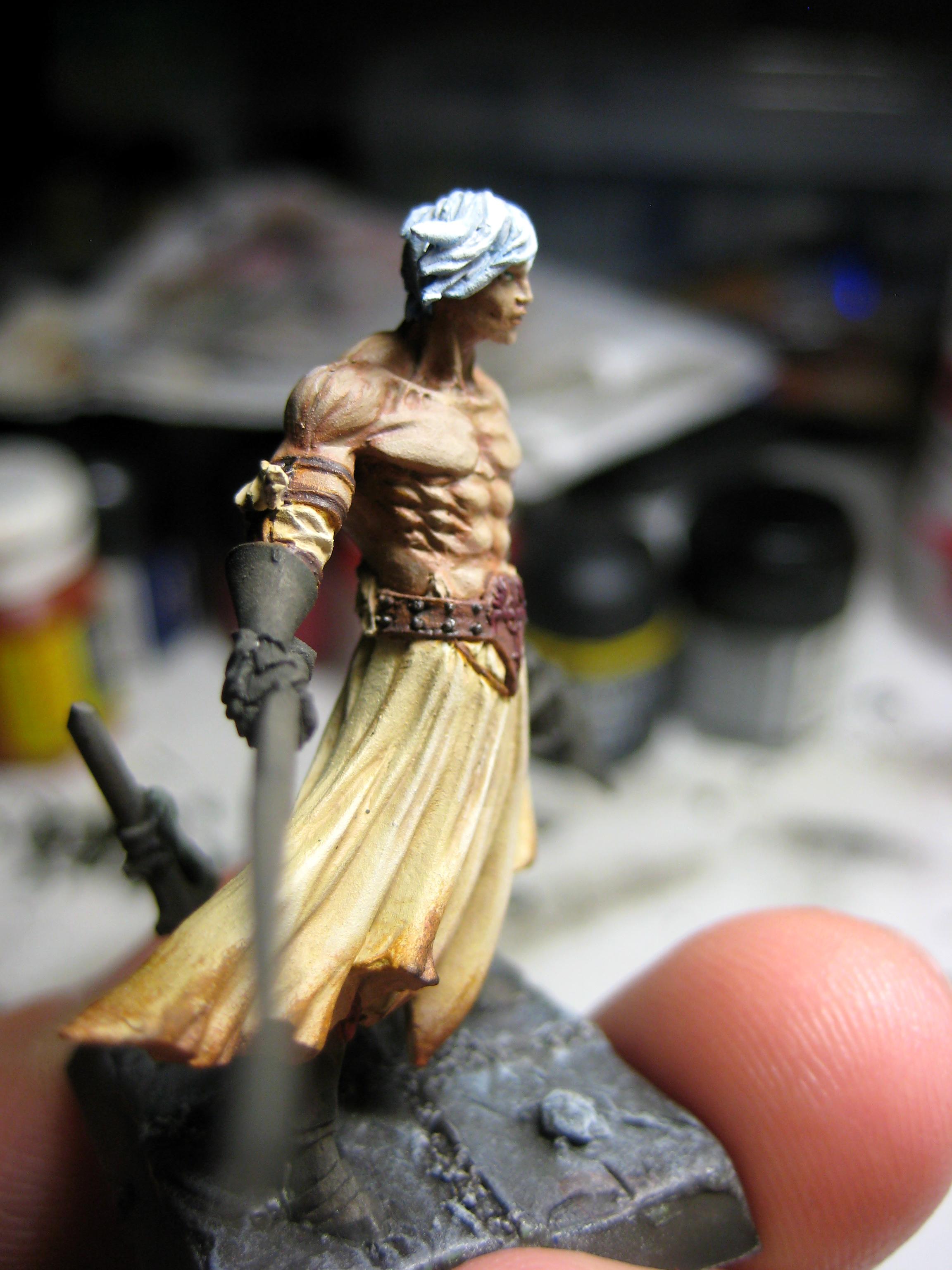 Barbarian, Pip, Warhammer Quest, Work In Progress
