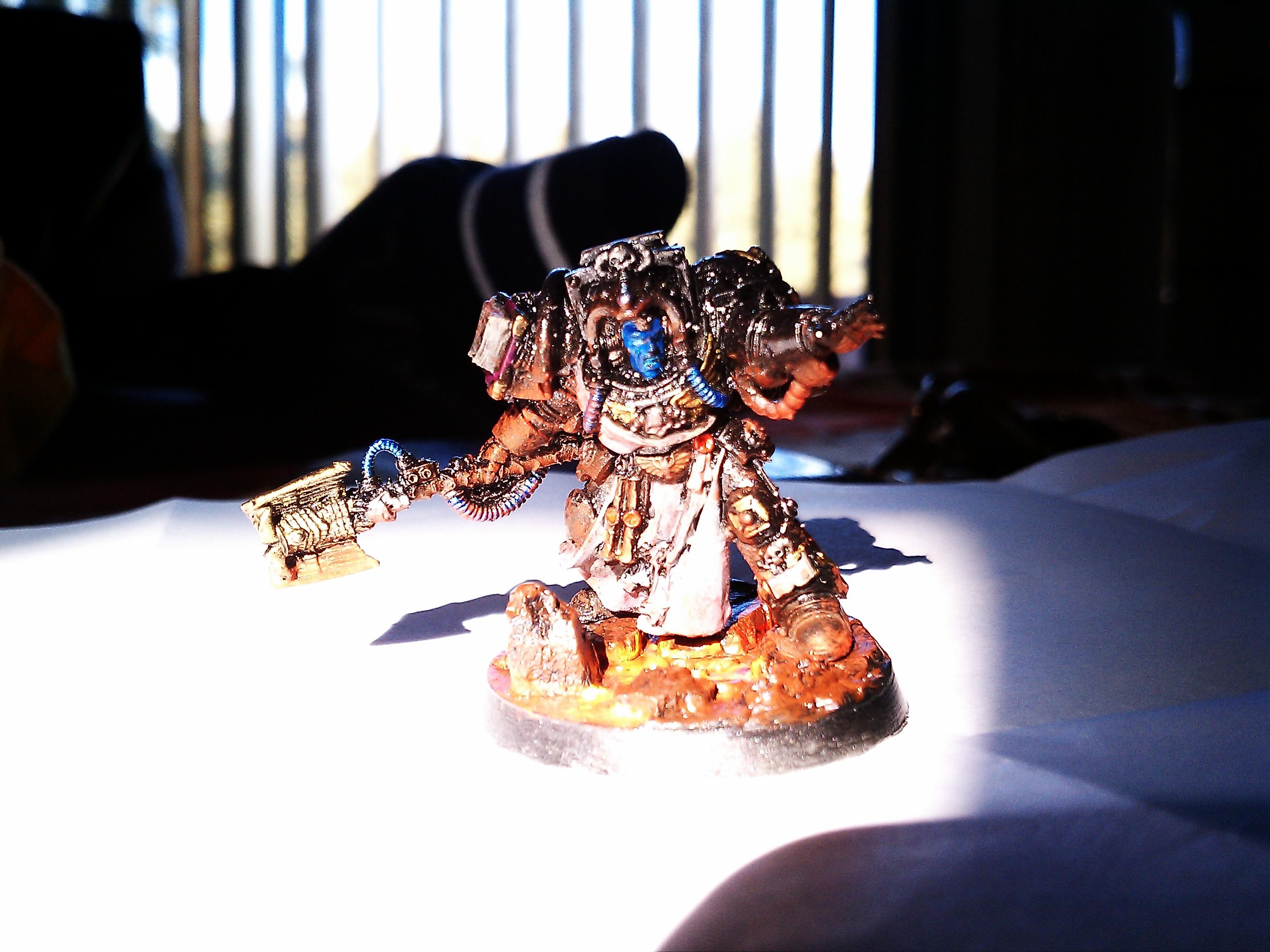 Librarian, Object Source Lighting, Terminator Armor