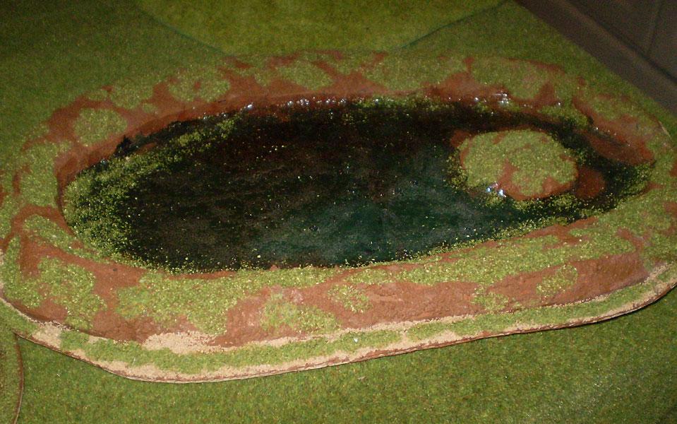 Cancel, Luftwaffe, Pond, Water Terrain Piece, World War 2