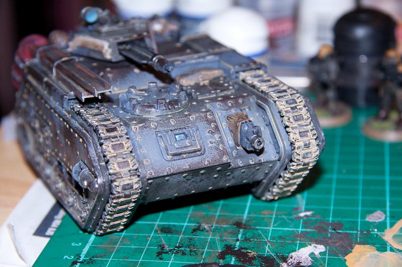Chimera, Imperial Guard, Weathered, Work In Progress