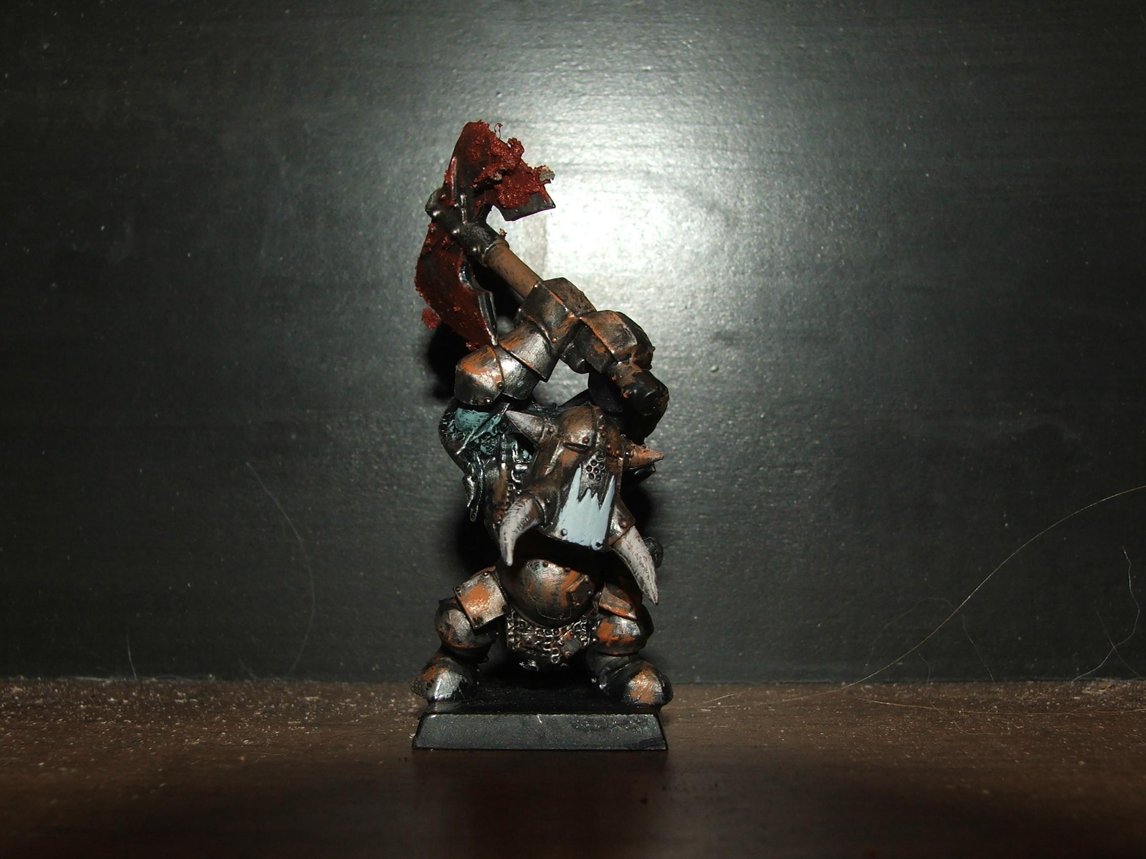 Armoured, Black Ork, Orks, Warhammer Fantasy