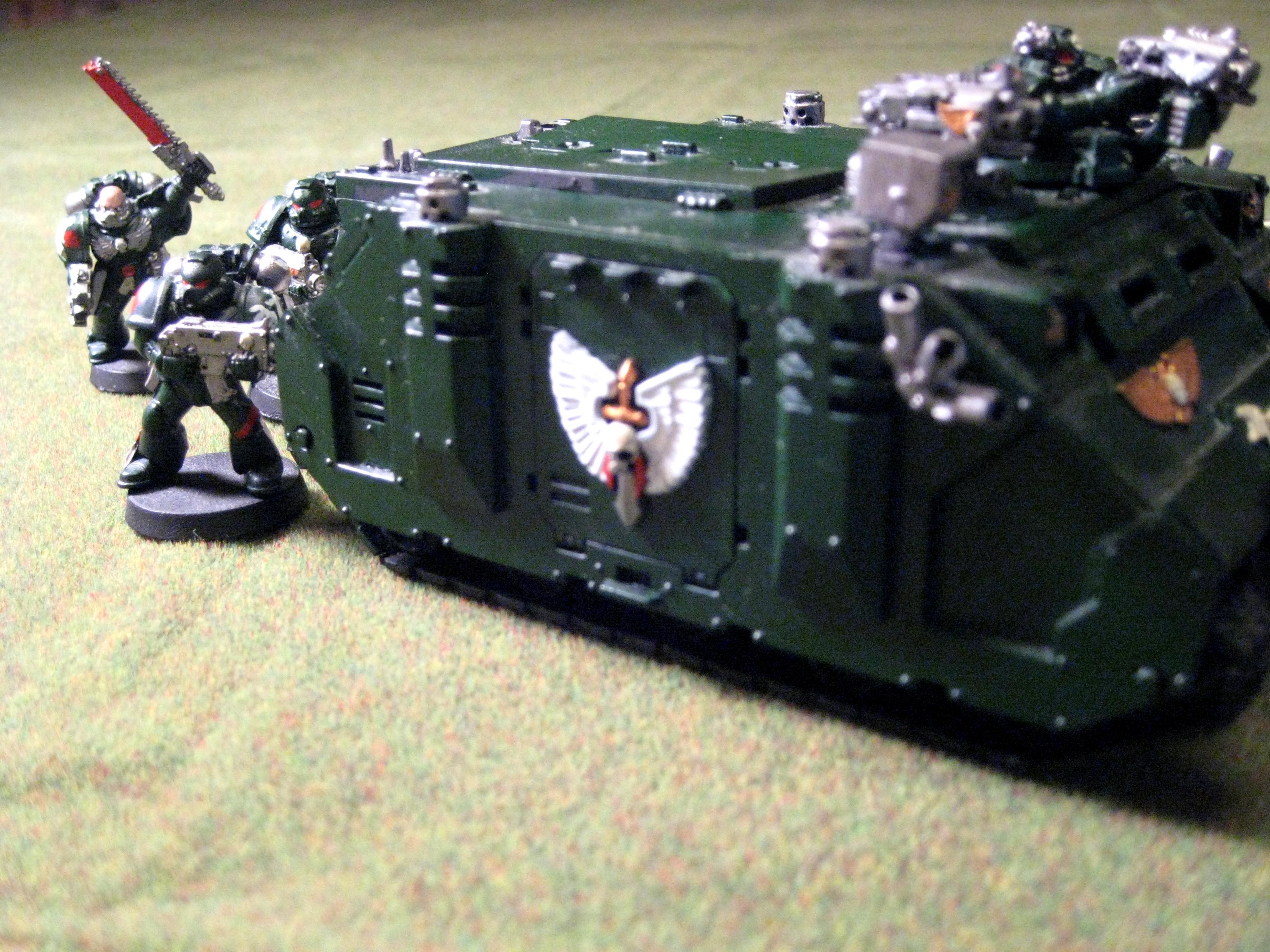 Dark Angels, Rhino action shot
