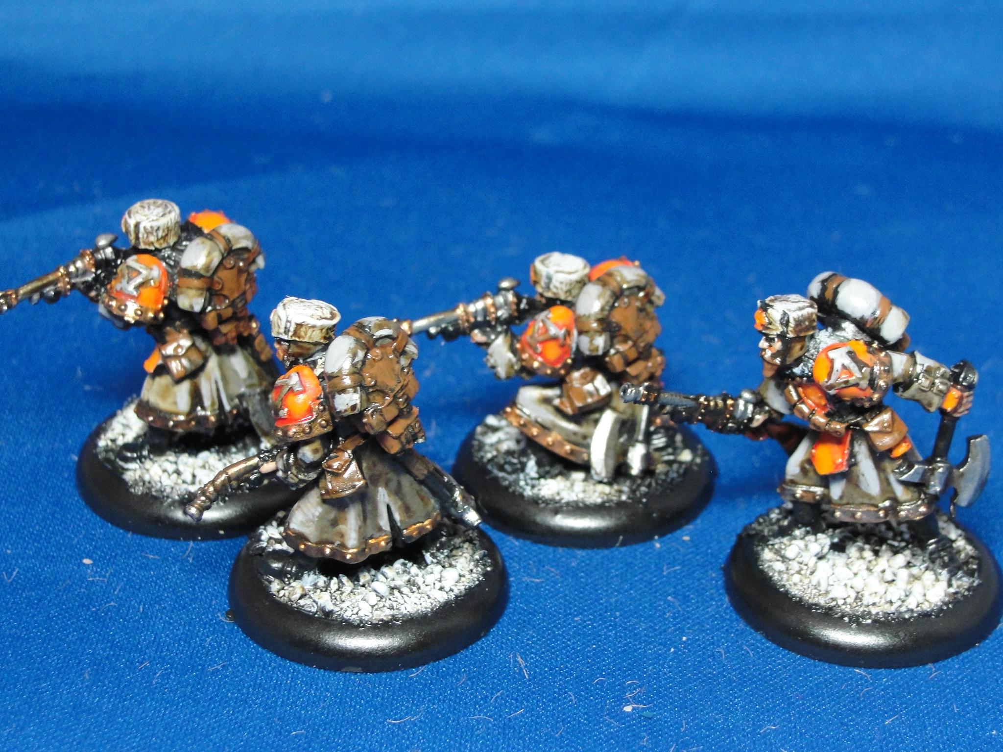 Warmachine, Khador, Winterguard Rifle Corps