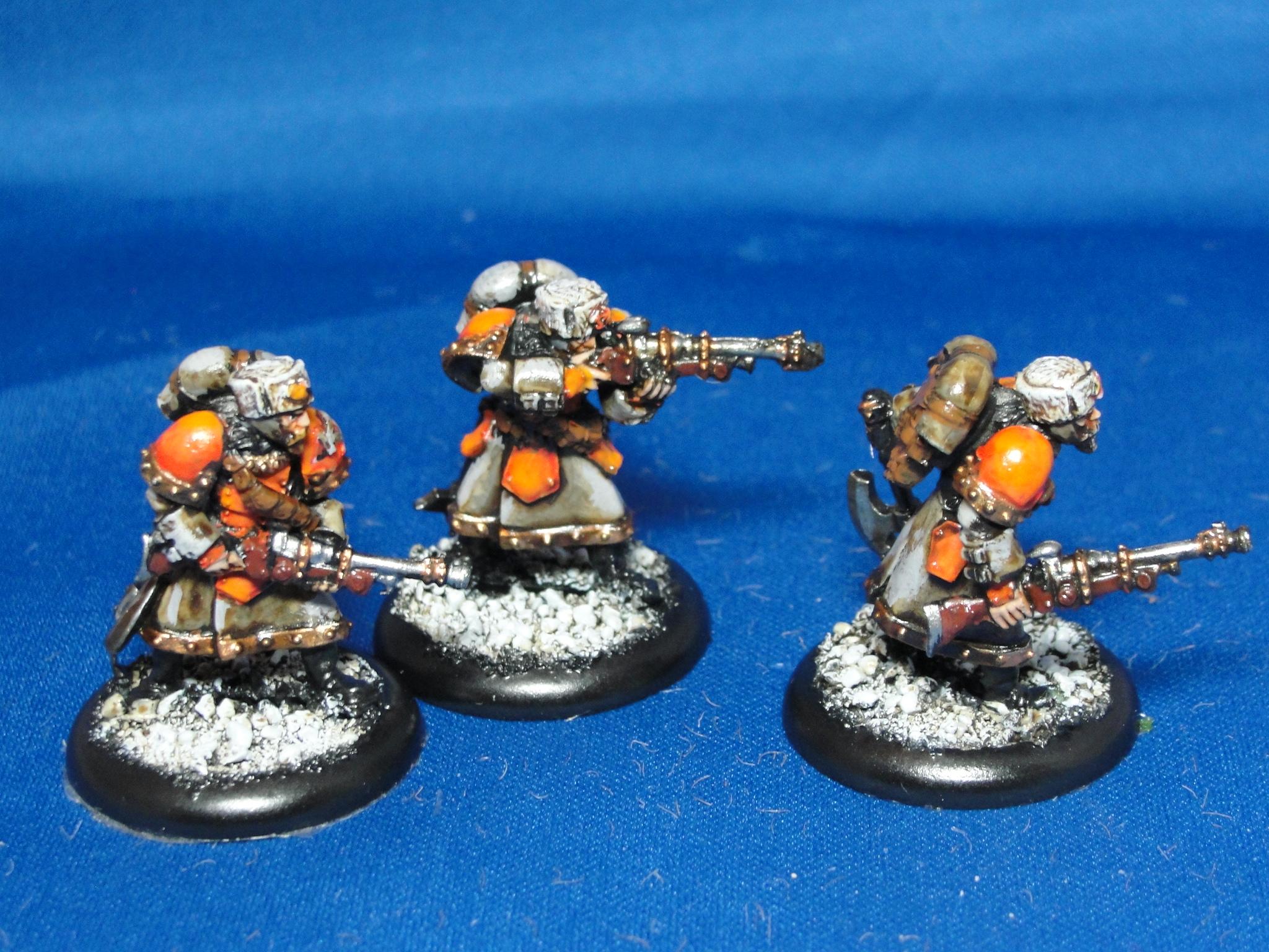 Warmachine, Khador, Winterguard Rifle Corps