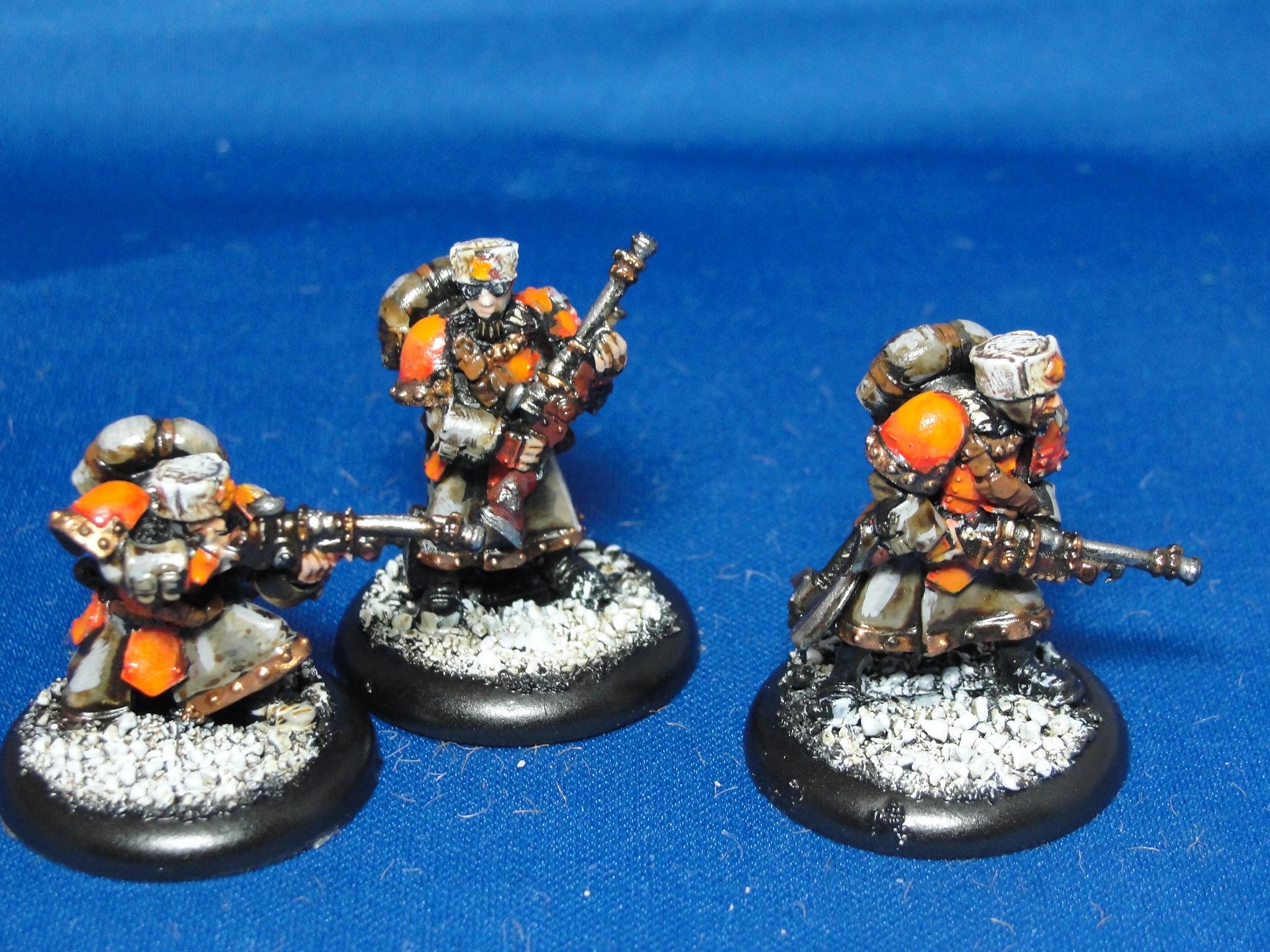 Warmachine, Khador, Winterguard Rifle Corps